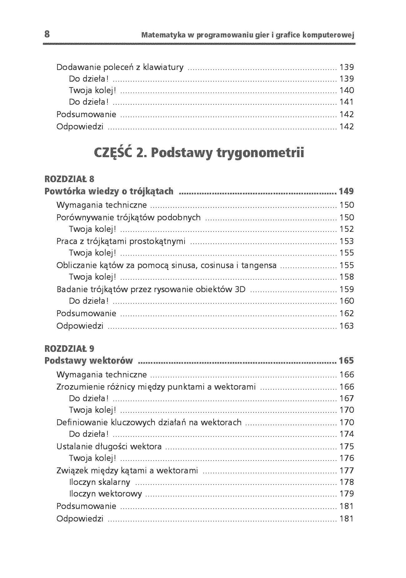 Fragment „Matematyka w programowaniu gier i grafice komputerowej. Tworzenie i renderowanie wirtualnych środowisk 3D oraz praca z nimi” — strona 6 z 30