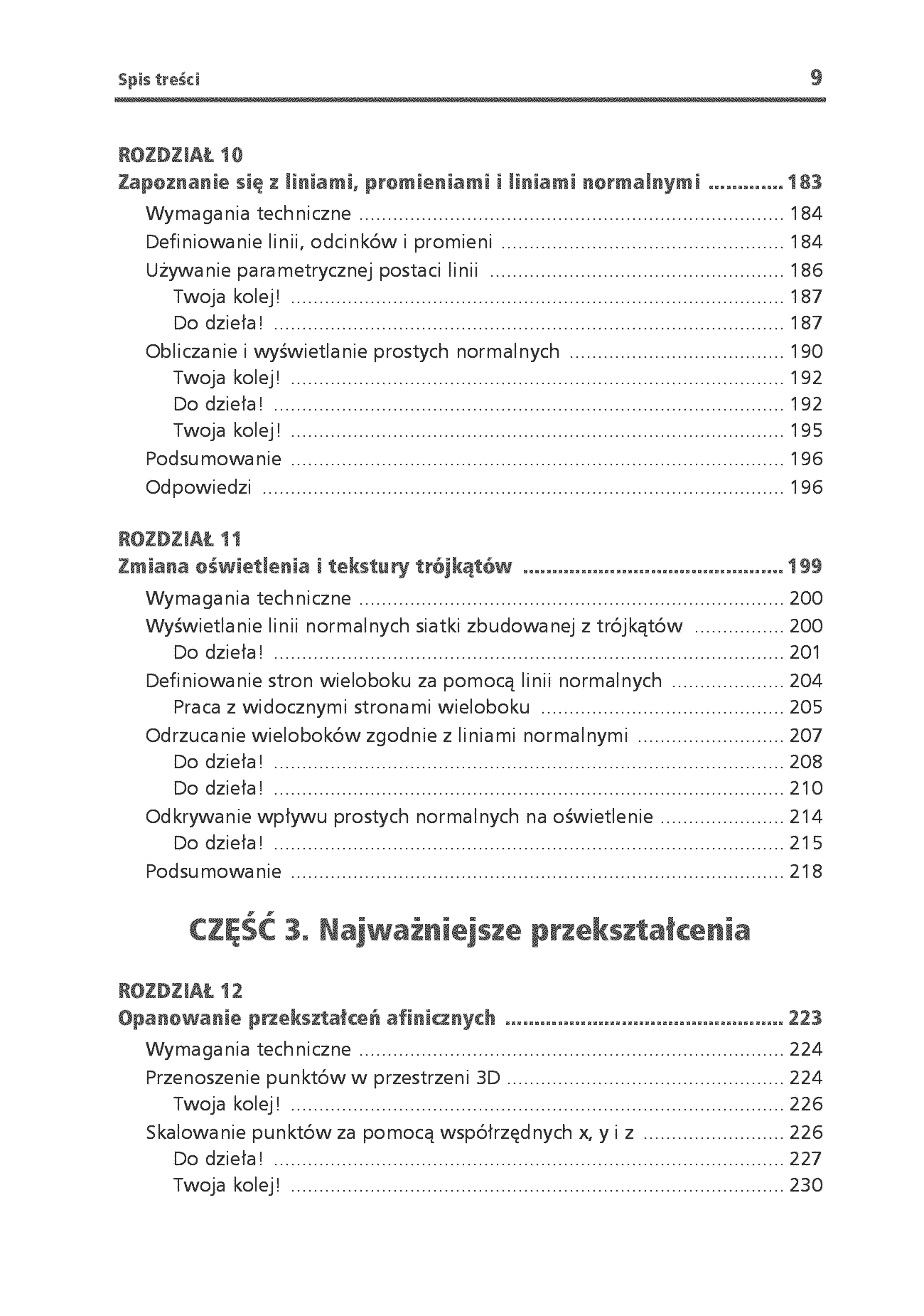 Fragment „Matematyka w programowaniu gier i grafice komputerowej. Tworzenie i renderowanie wirtualnych środowisk 3D oraz praca z nimi” — strona 7 z 30