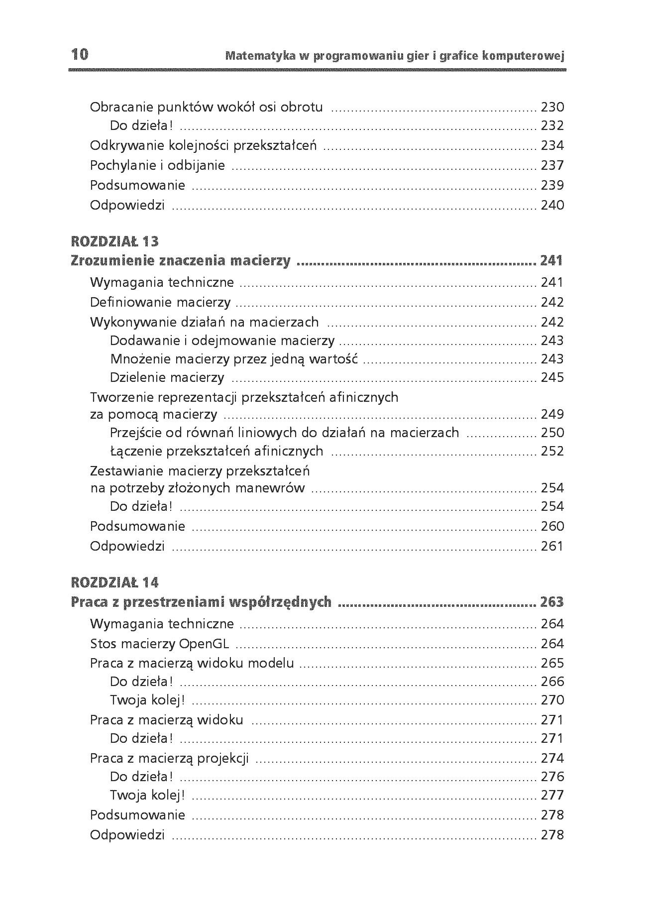 Fragment „Matematyka w programowaniu gier i grafice komputerowej. Tworzenie i renderowanie wirtualnych środowisk 3D oraz praca z nimi” — strona 8 z 30