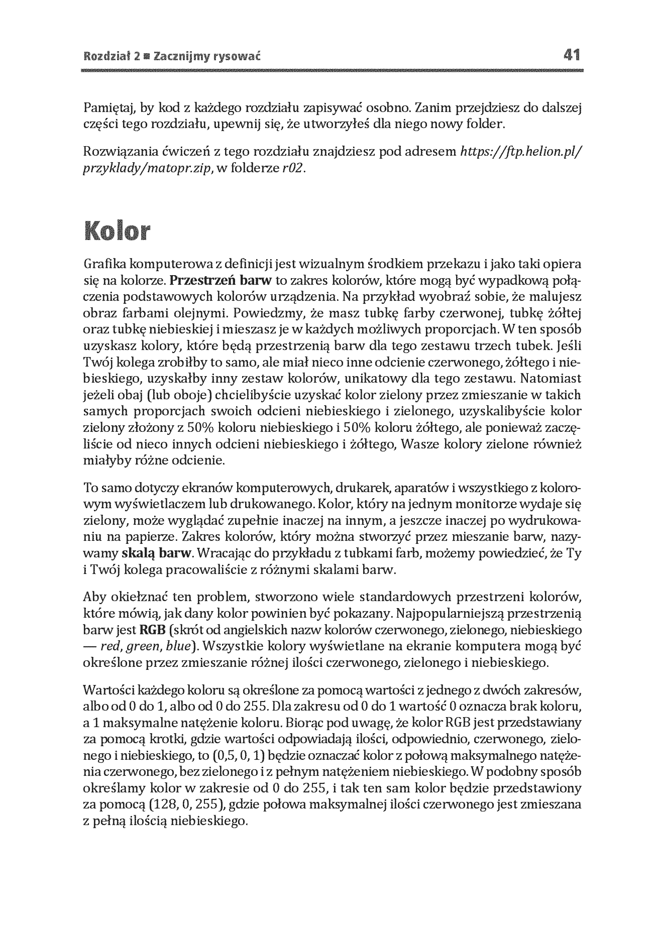 Fragment „Matematyka w programowaniu gier i grafice komputerowej. Tworzenie i renderowanie wirtualnych środowisk 3D oraz praca z nimi” — strona 13 z 30