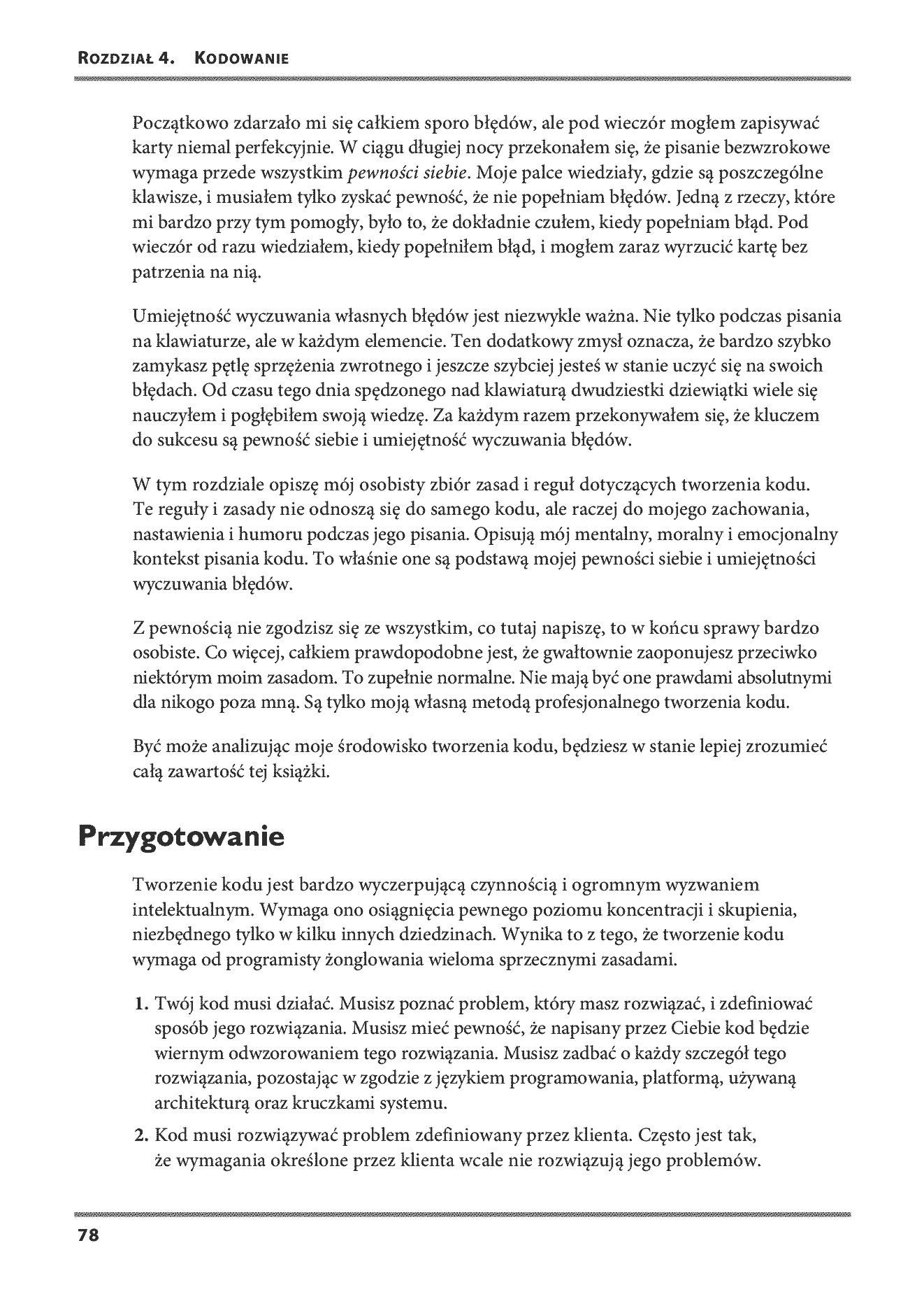 Fragment „Mistrz czystego kodu. Kodeks postępowania profesjonalnych programistów” — strona 8 z 30