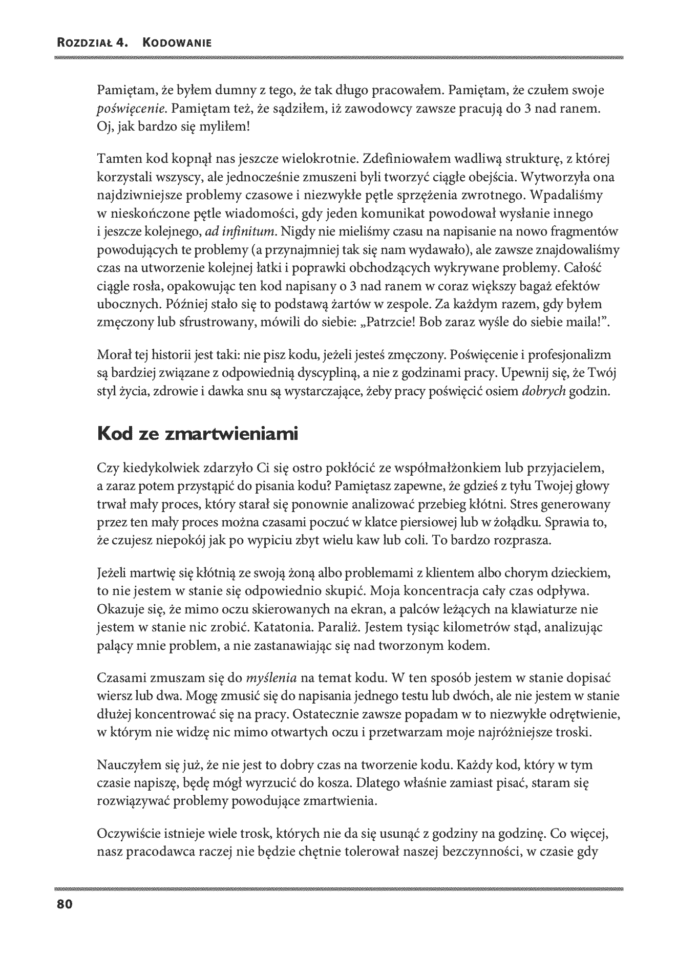 Fragment „Mistrz czystego kodu. Kodeks postępowania profesjonalnych programistów” — strona 10 z 30