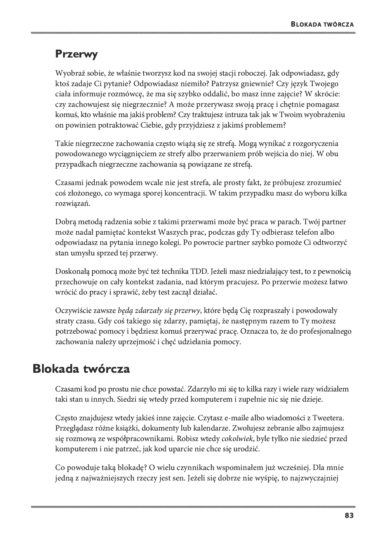 Fragment „Mistrz czystego kodu. Kodeks postępowania profesjonalnych programistów” — strona 13 z 30