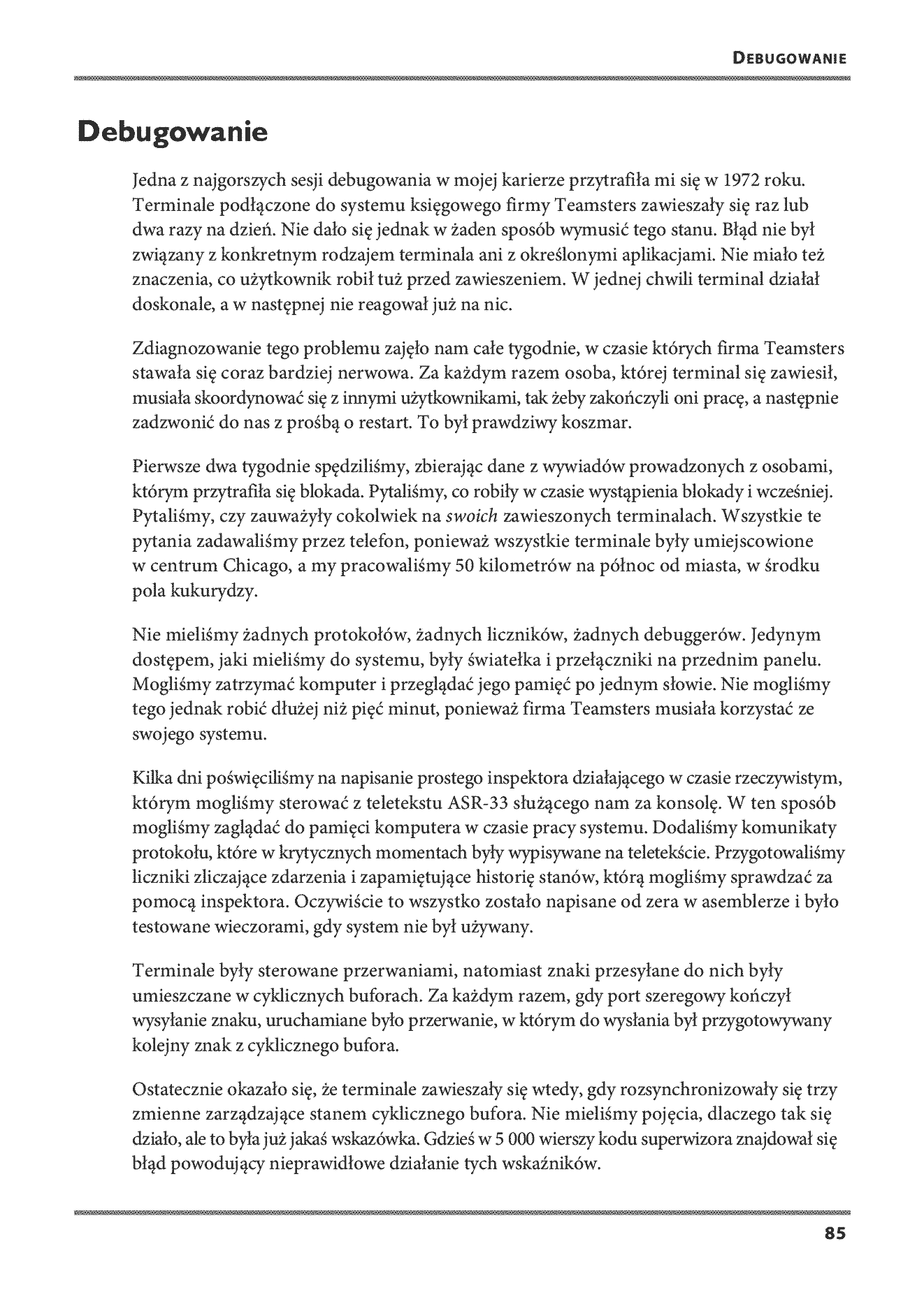 Fragment „Mistrz czystego kodu. Kodeks postępowania profesjonalnych programistów” — strona 15 z 30