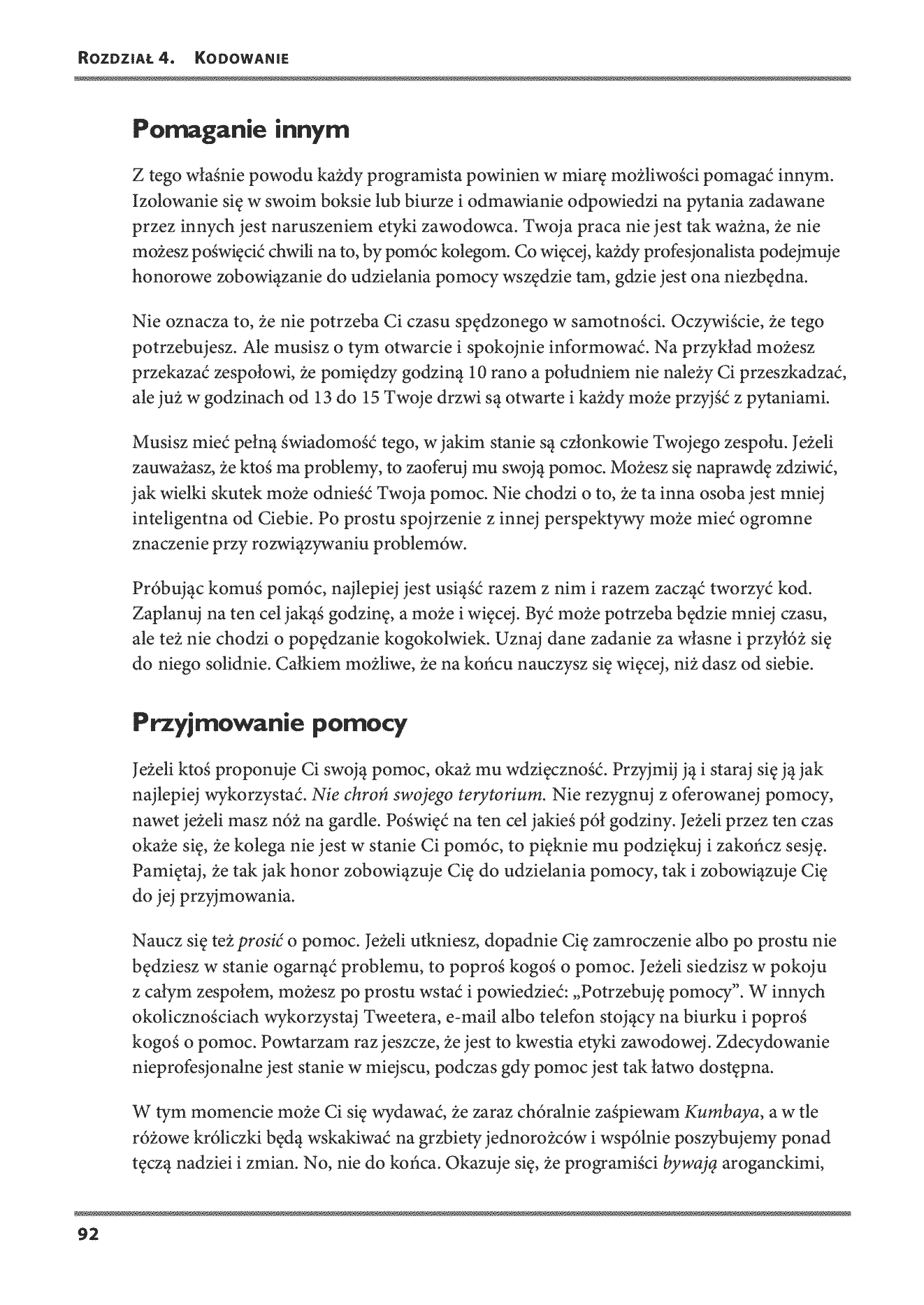 Fragment „Mistrz czystego kodu. Kodeks postępowania profesjonalnych programistów” — strona 22 z 30