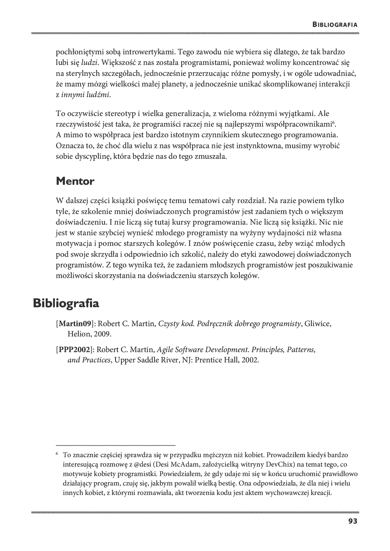 Fragment „Mistrz czystego kodu. Kodeks postępowania profesjonalnych programistów” — strona 23 z 30