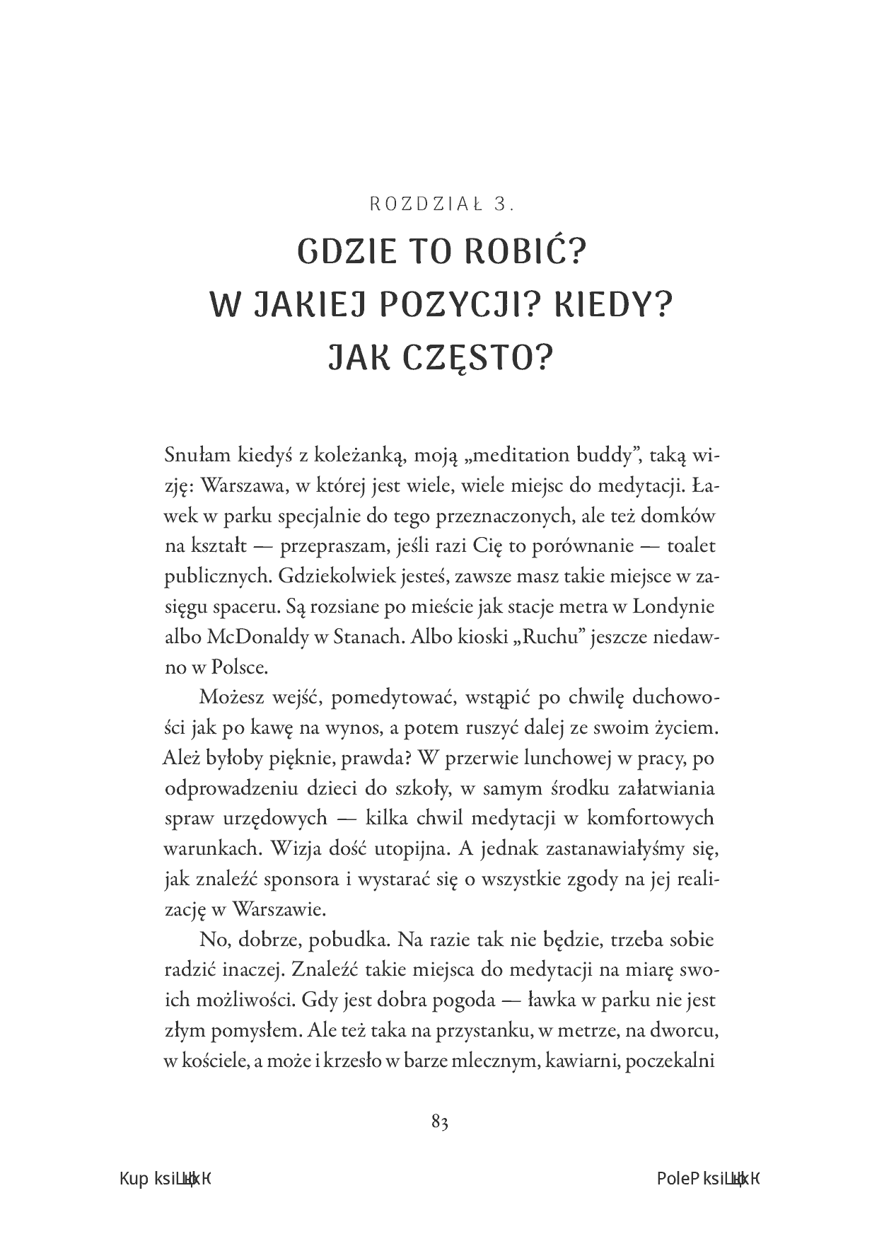 Fragment „Medytacja. Odkryj swój sposób na uspokojenie umysłu i ciała” — strona 5 z 14