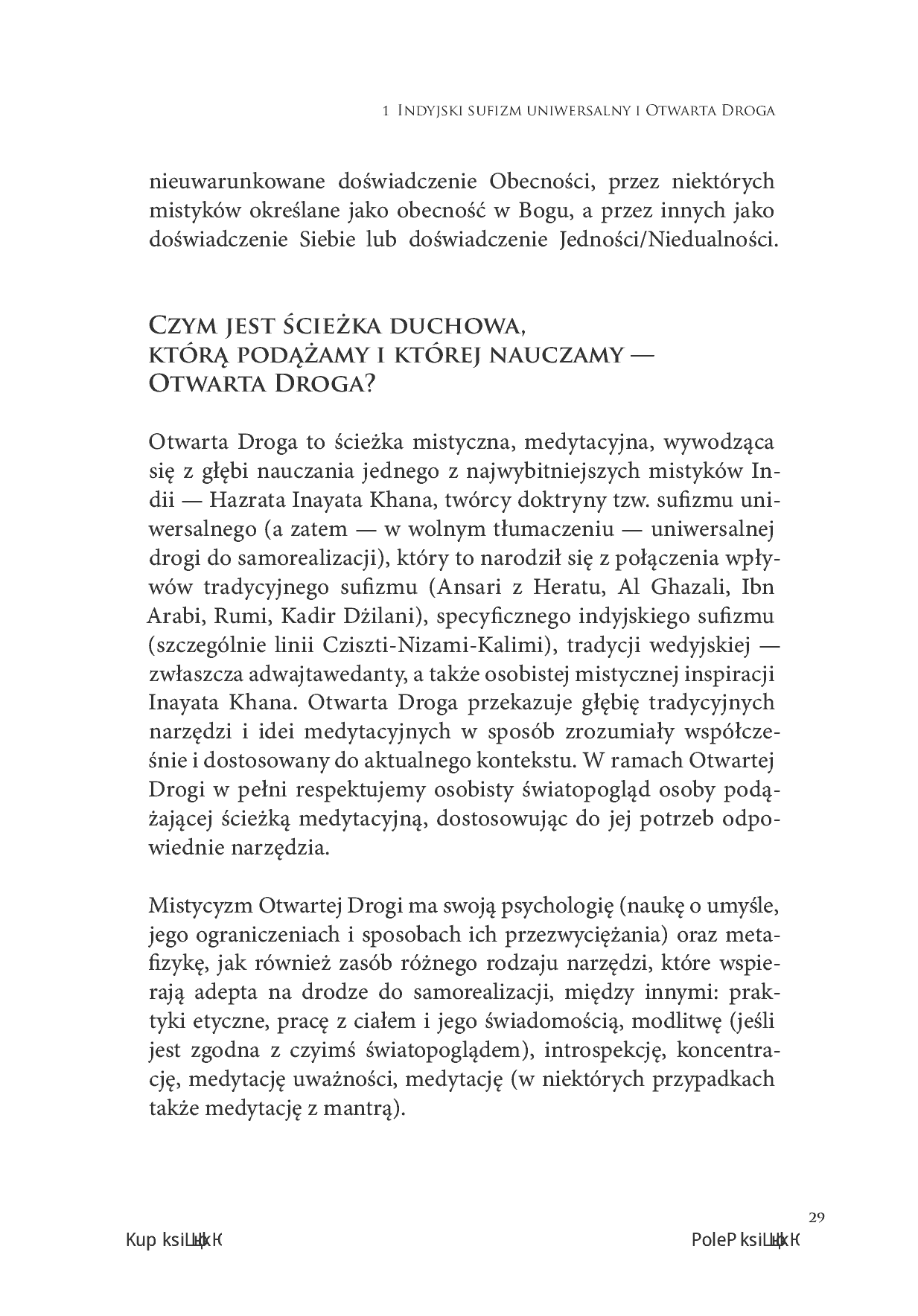 Fragment „Medytacje uzdrawiające sufich. 33 lekcje na duchowej ścieżce” — strona 9 z 16