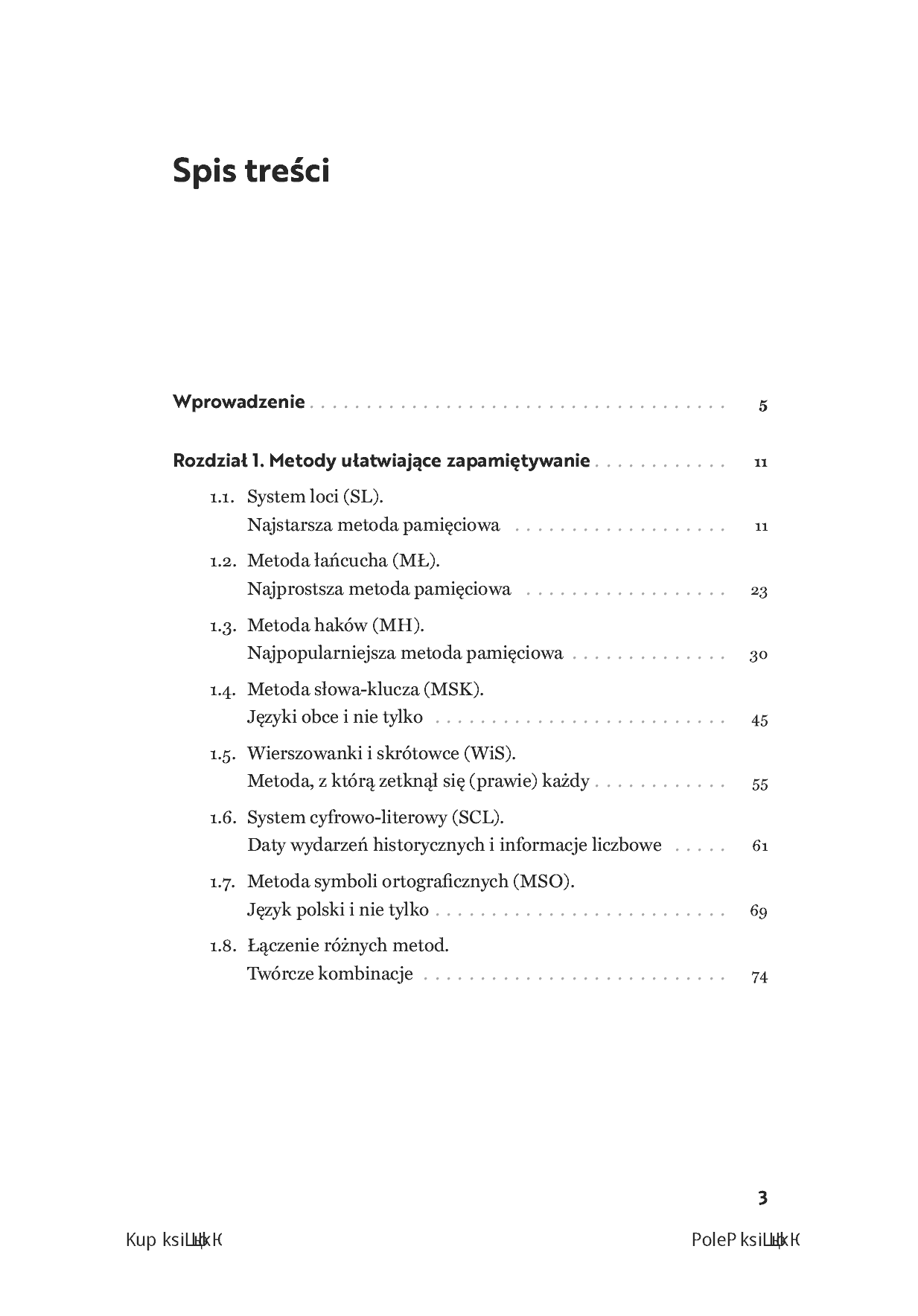 Fragment „Metody efektywnej nauki. Praktyczny podręcznik” — strona 3 z 12