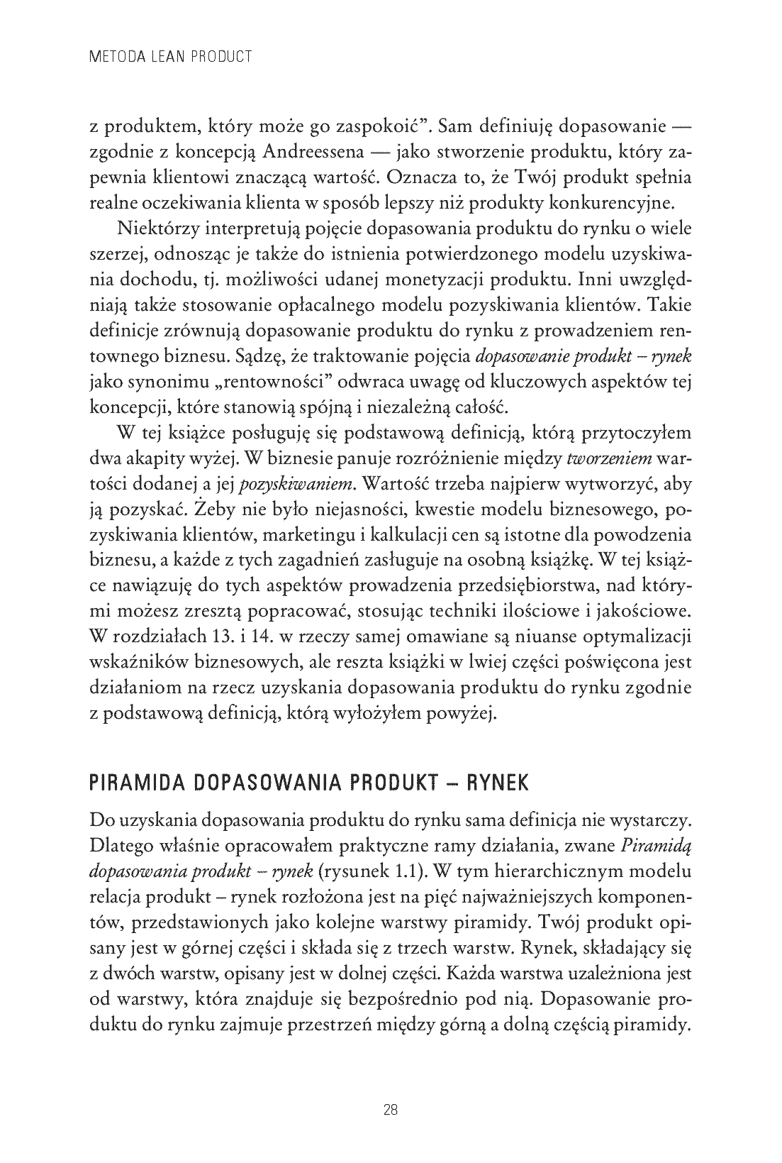 Fragment „Metoda Lean Product. Jak być innowacyjnym dzięki wykorzystaniu minimalnej koniecznej funkcjonalności i informacji zwrotnej od klientów” — strona 10 z 20