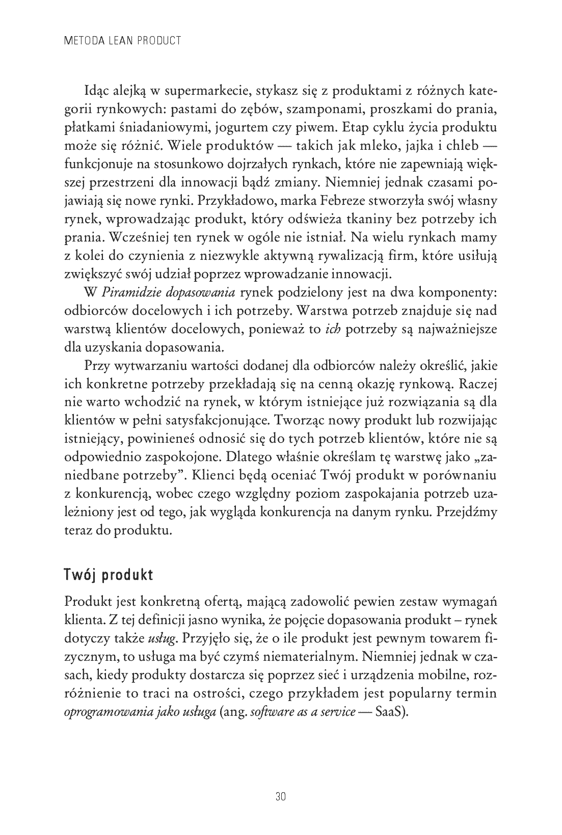 Fragment „Metoda Lean Product. Jak być innowacyjnym dzięki wykorzystaniu minimalnej koniecznej funkcjonalności i informacji zwrotnej od klientów” — strona 12 z 20