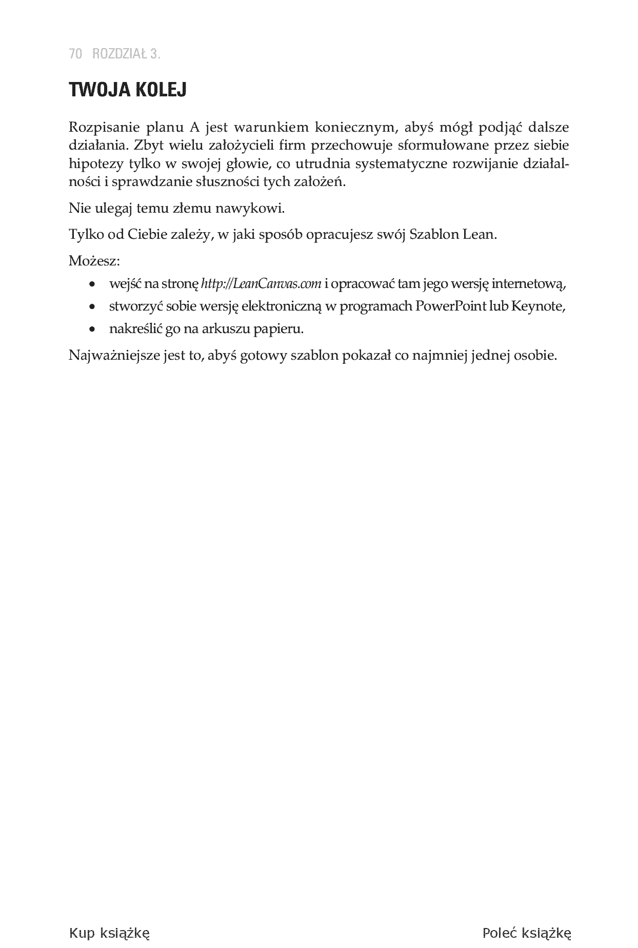 Fragment „Metoda Running Lean. Iteracja od planu A do planu, który da Ci sukces. Wydanie II” — strona 28 z 30
