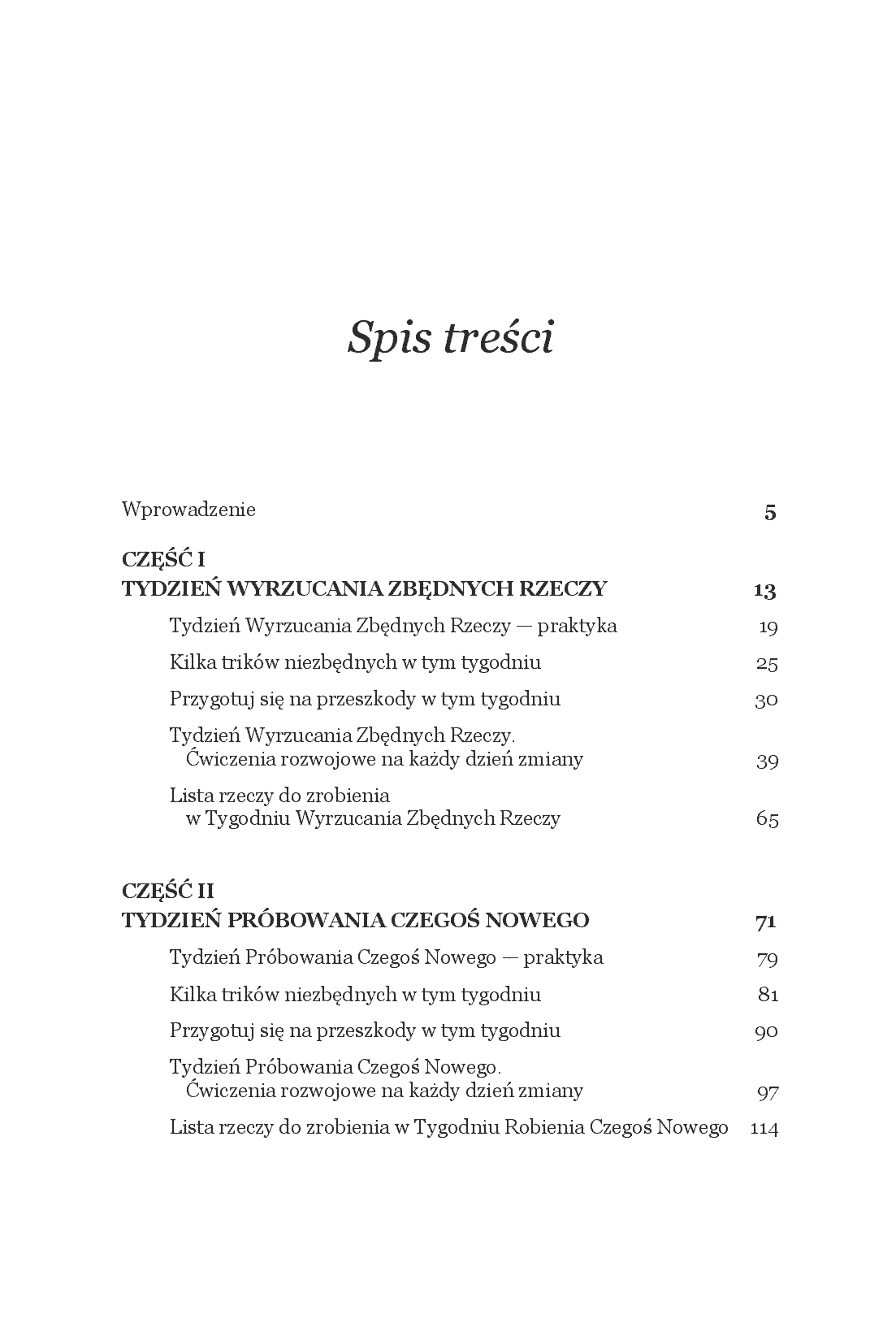 Fragment „30 Dni do Zmian. Dokonaj życiowej metamorfozy w kilka tygodni” — strona 3 z 30