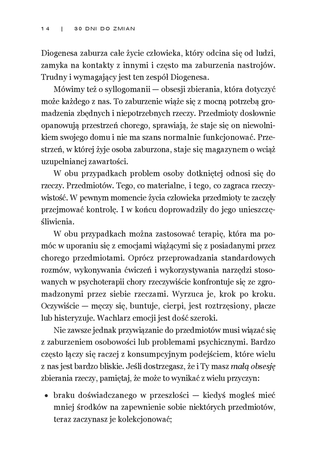Fragment „30 Dni do Zmian. Dokonaj życiowej metamorfozy w kilka tygodni” — strona 6 z 30