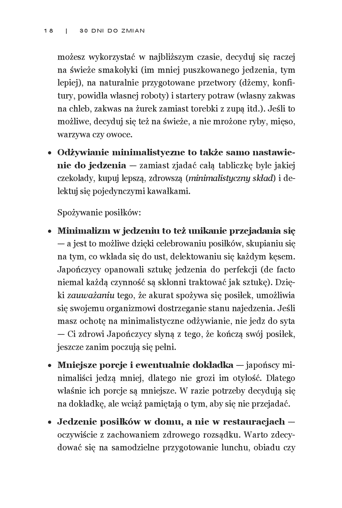 Fragment „30 Dni do Zmian. Dokonaj życiowej metamorfozy w kilka tygodni” — strona 10 z 30