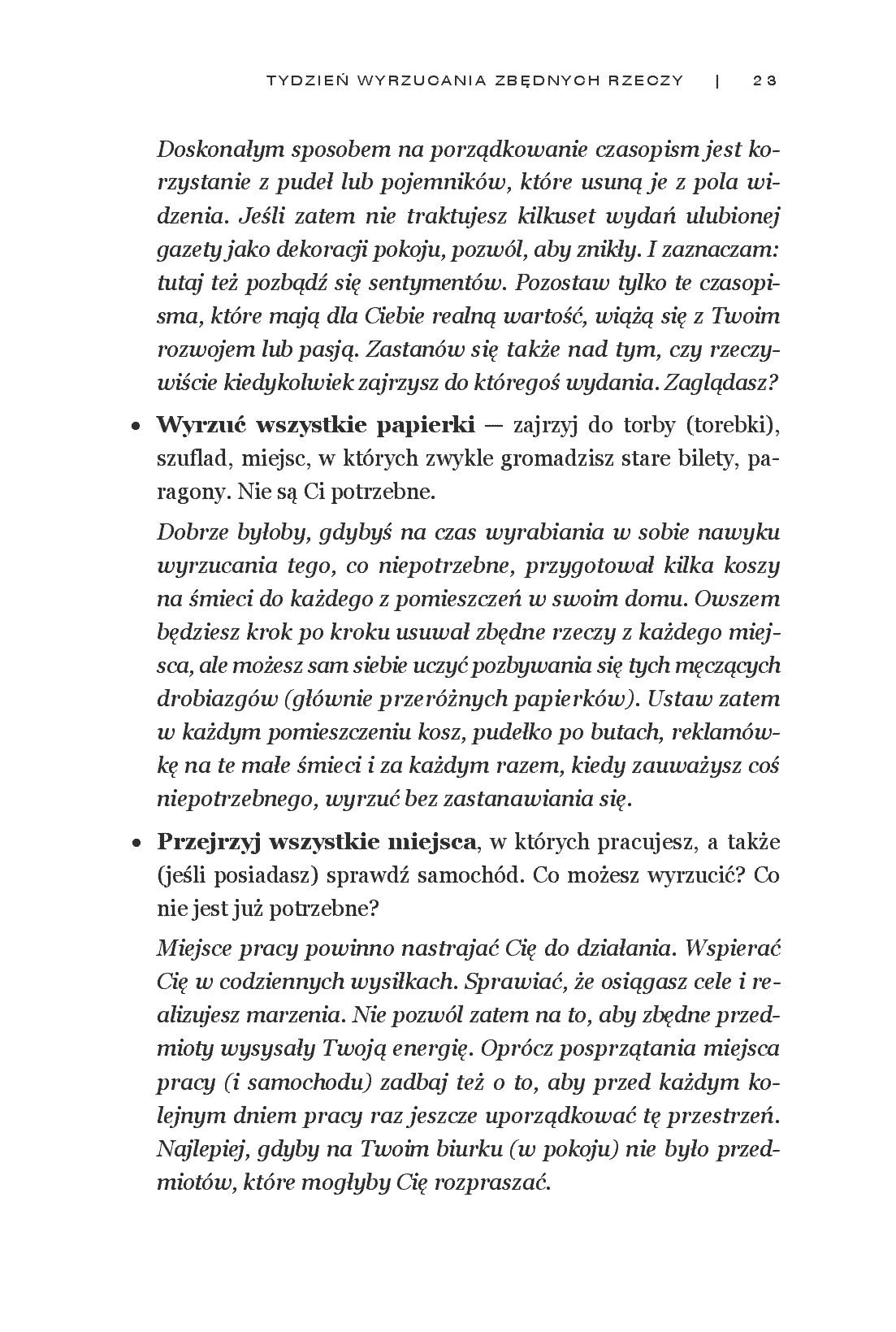 Fragment „30 Dni do Zmian. Dokonaj życiowej metamorfozy w kilka tygodni” — strona 15 z 30