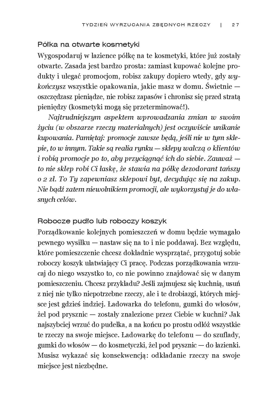 Fragment „30 Dni do Zmian. Dokonaj życiowej metamorfozy w kilka tygodni” — strona 19 z 30
