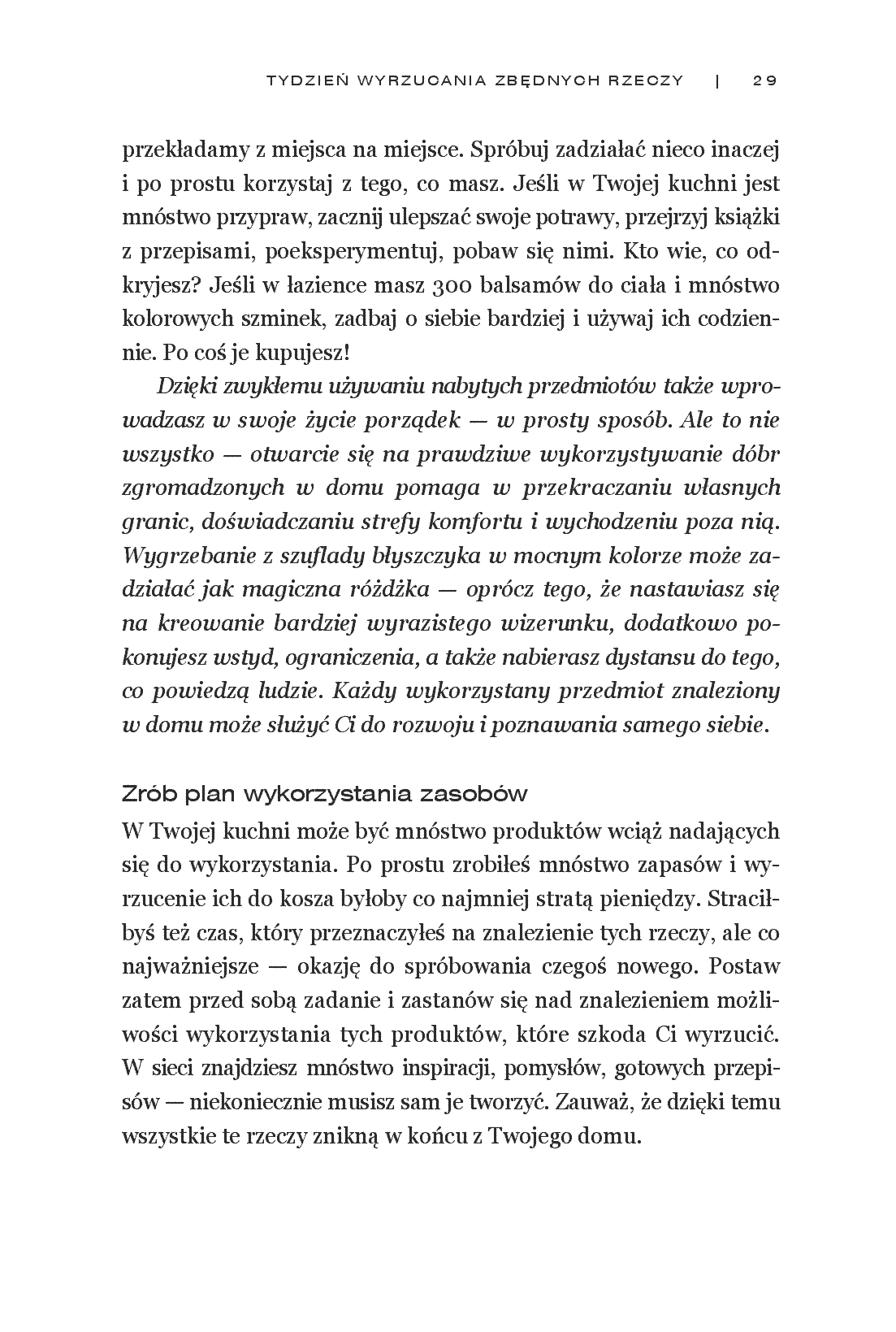 Fragment „30 Dni do Zmian. Dokonaj życiowej metamorfozy w kilka tygodni” — strona 21 z 30