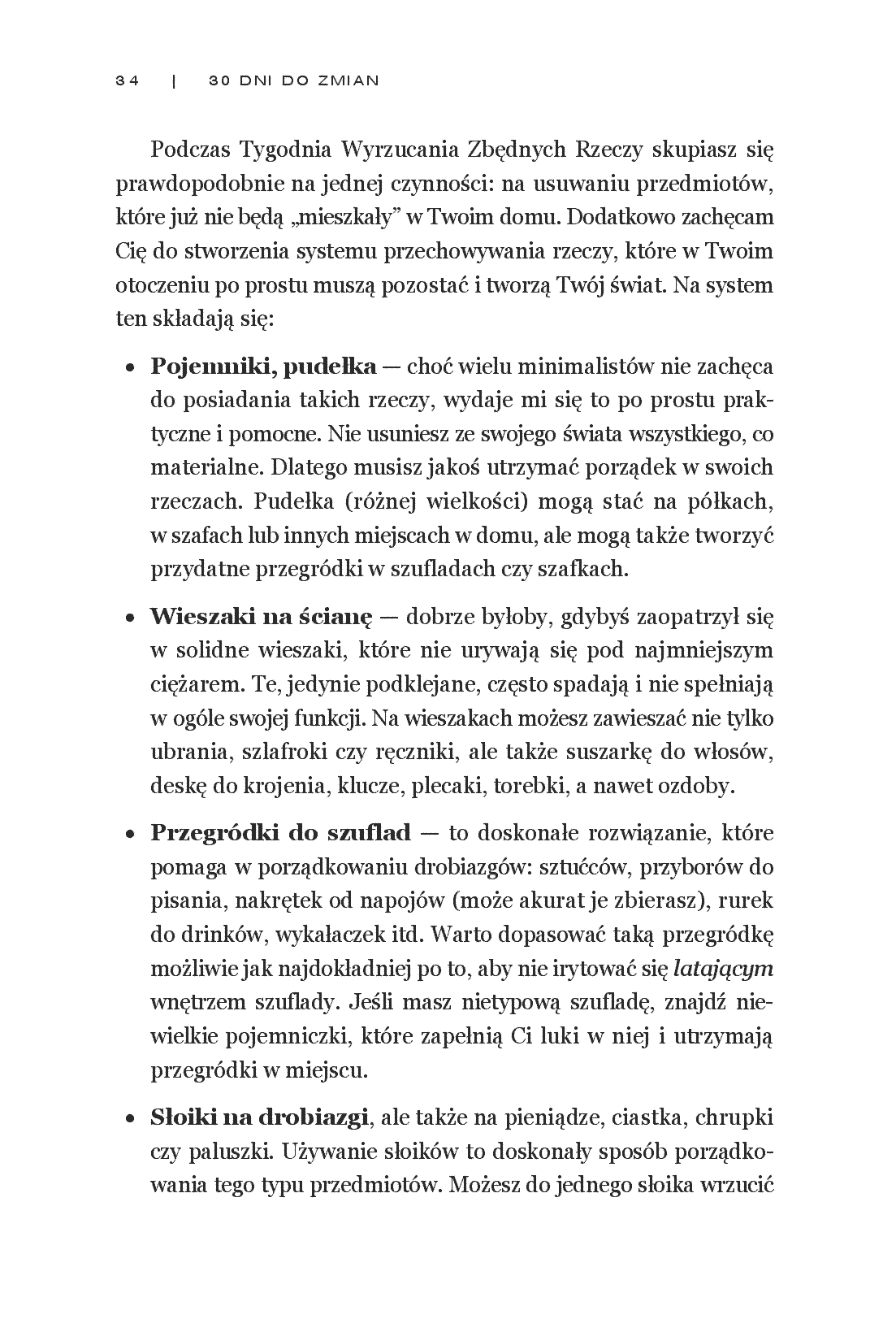 Fragment „30 Dni do Zmian. Dokonaj życiowej metamorfozy w kilka tygodni” — strona 26 z 30