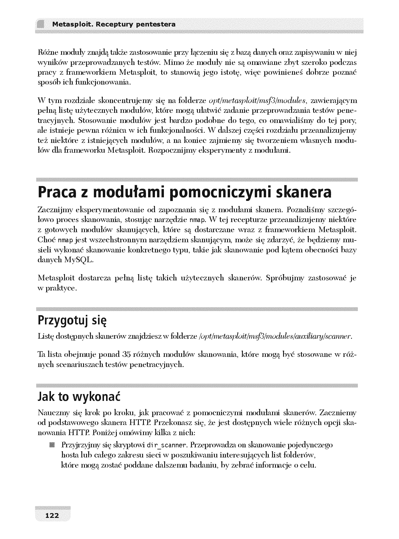 Fragment „Metasploit. Receptury pentestera. Wydanie II” — strona 8 z 30