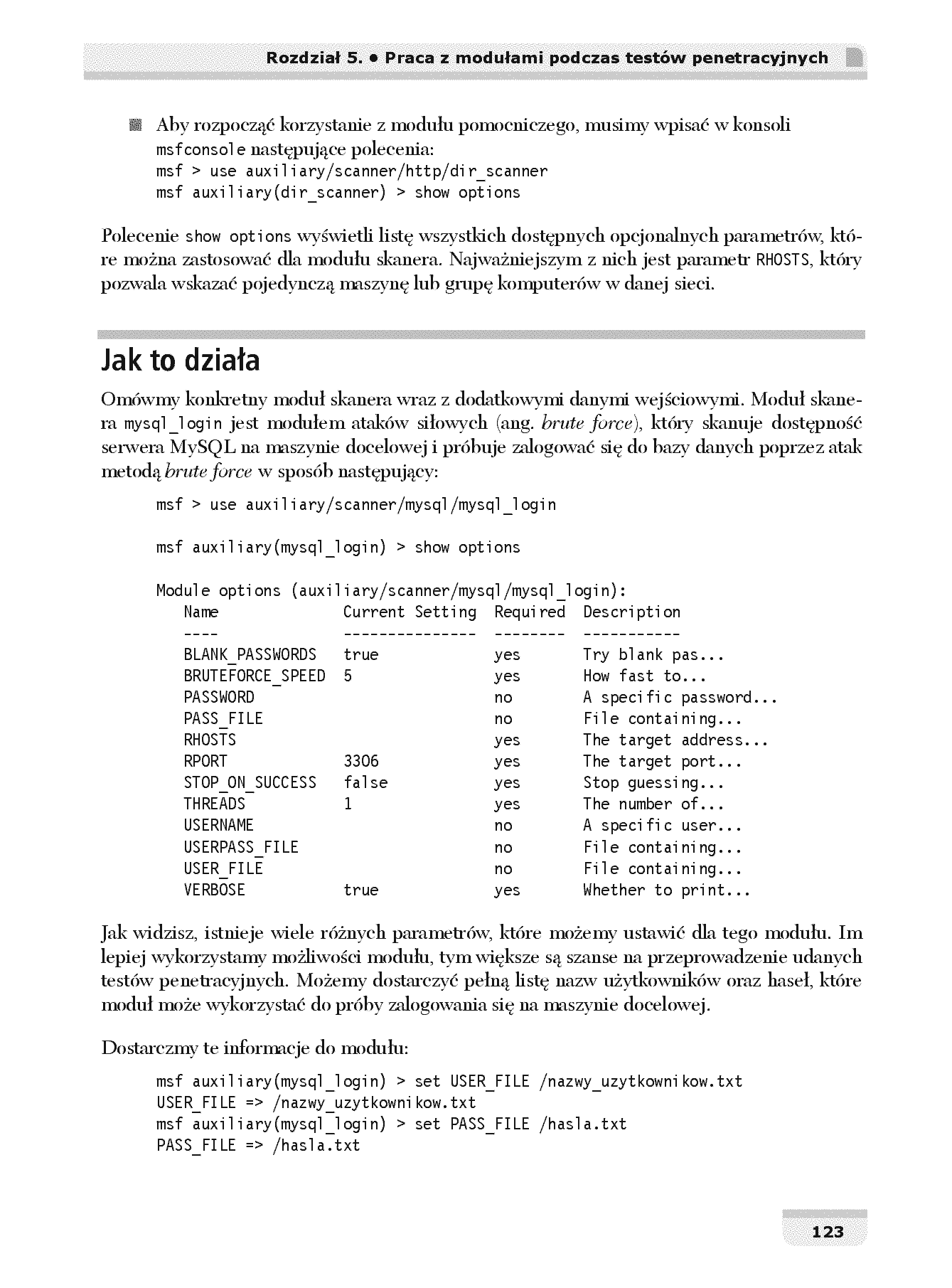 Fragment „Metasploit. Receptury pentestera. Wydanie II” — strona 9 z 30