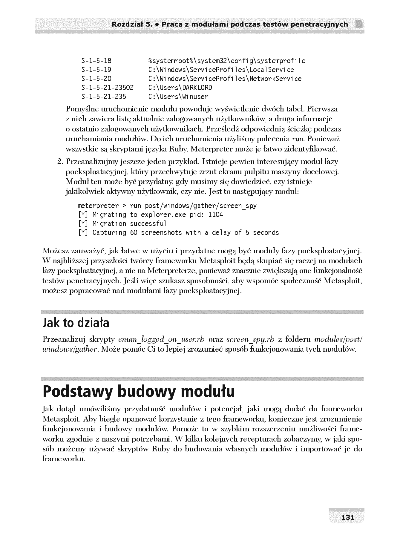 Fragment „Metasploit. Receptury pentestera. Wydanie II” — strona 17 z 30