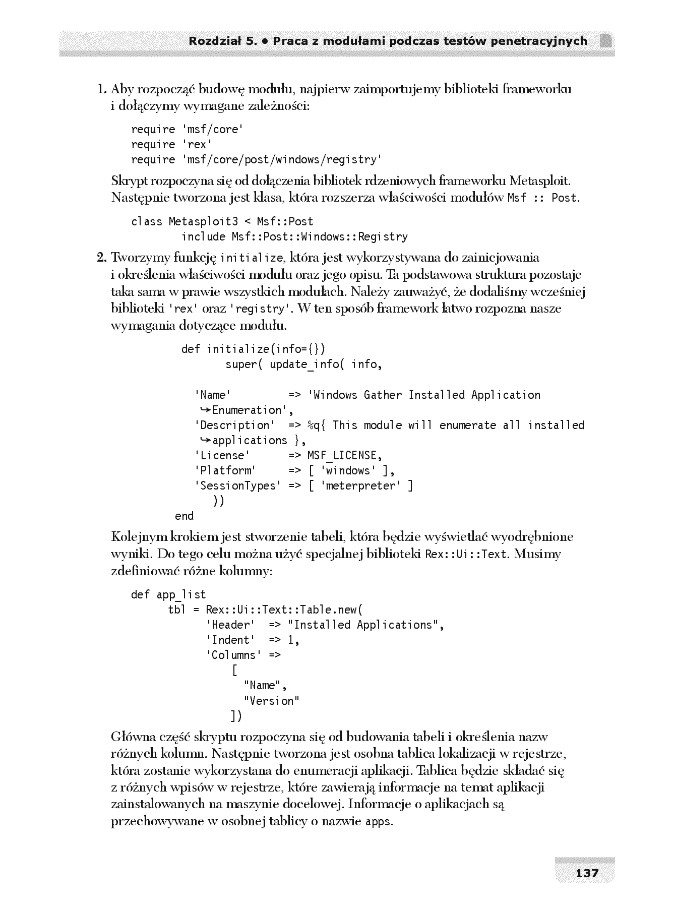 Fragment „Metasploit. Receptury pentestera. Wydanie II” — strona 23 z 30