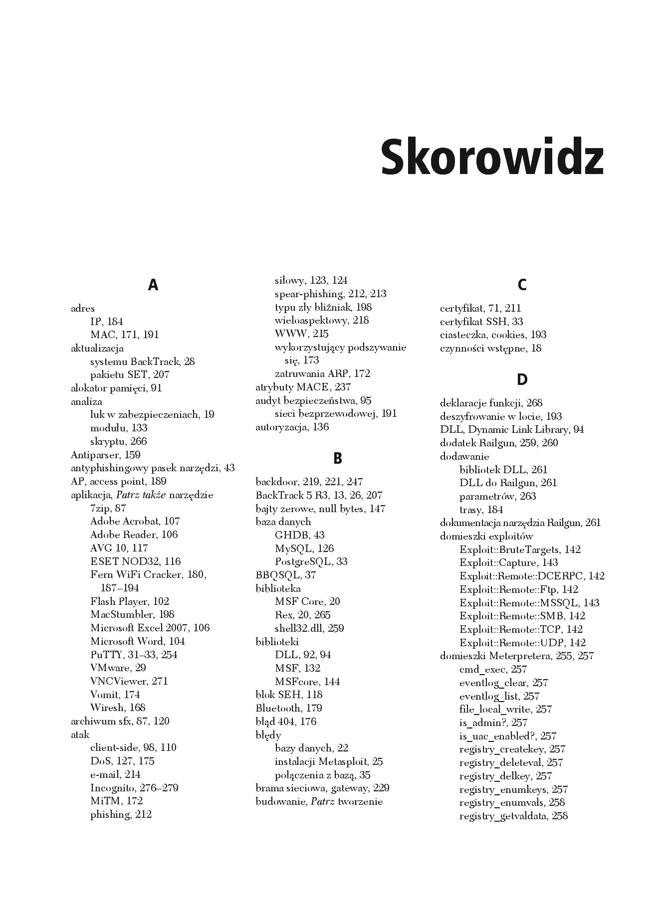 Fragment „Metasploit. Receptury pentestera. Wydanie II” — strona 27 z 30