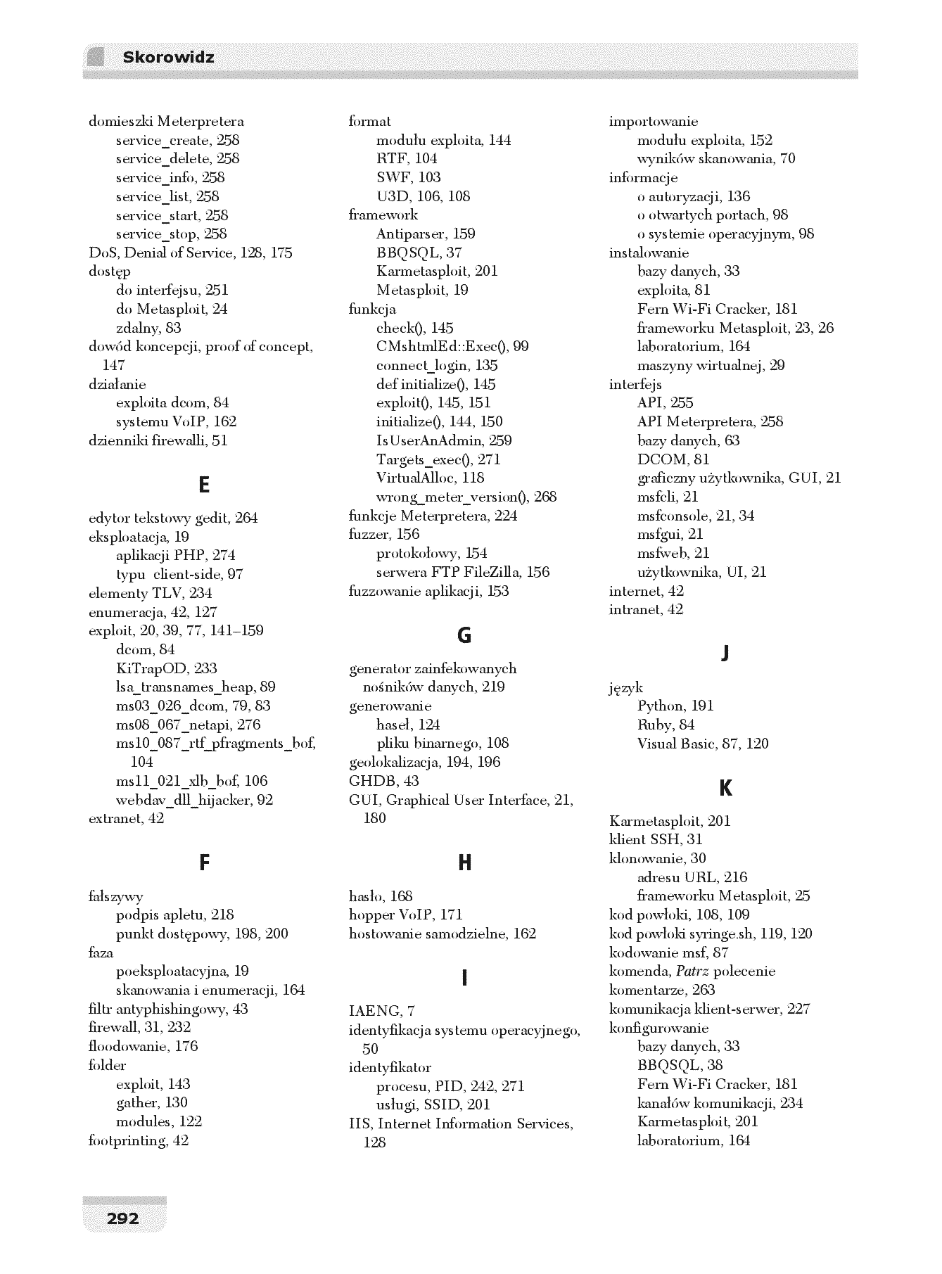 Fragment „Metasploit. Receptury pentestera. Wydanie II” — strona 28 z 30