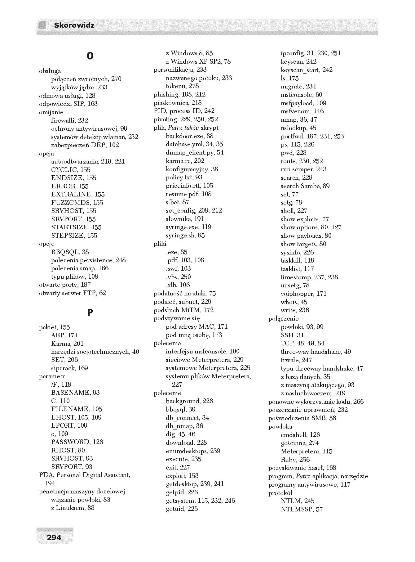 Fragment „Metasploit. Receptury pentestera. Wydanie II” — strona 30 z 30