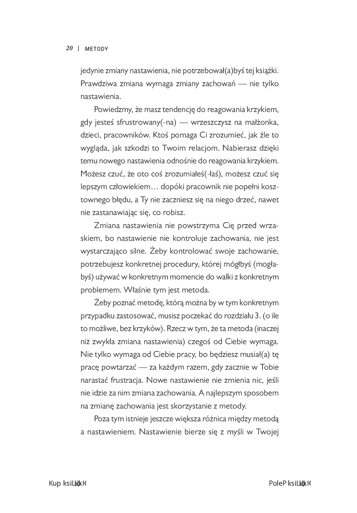 Fragment „Metody. 5 metod rozwijania odwagi, kreatywności i siły woli” — strona 16 z 30