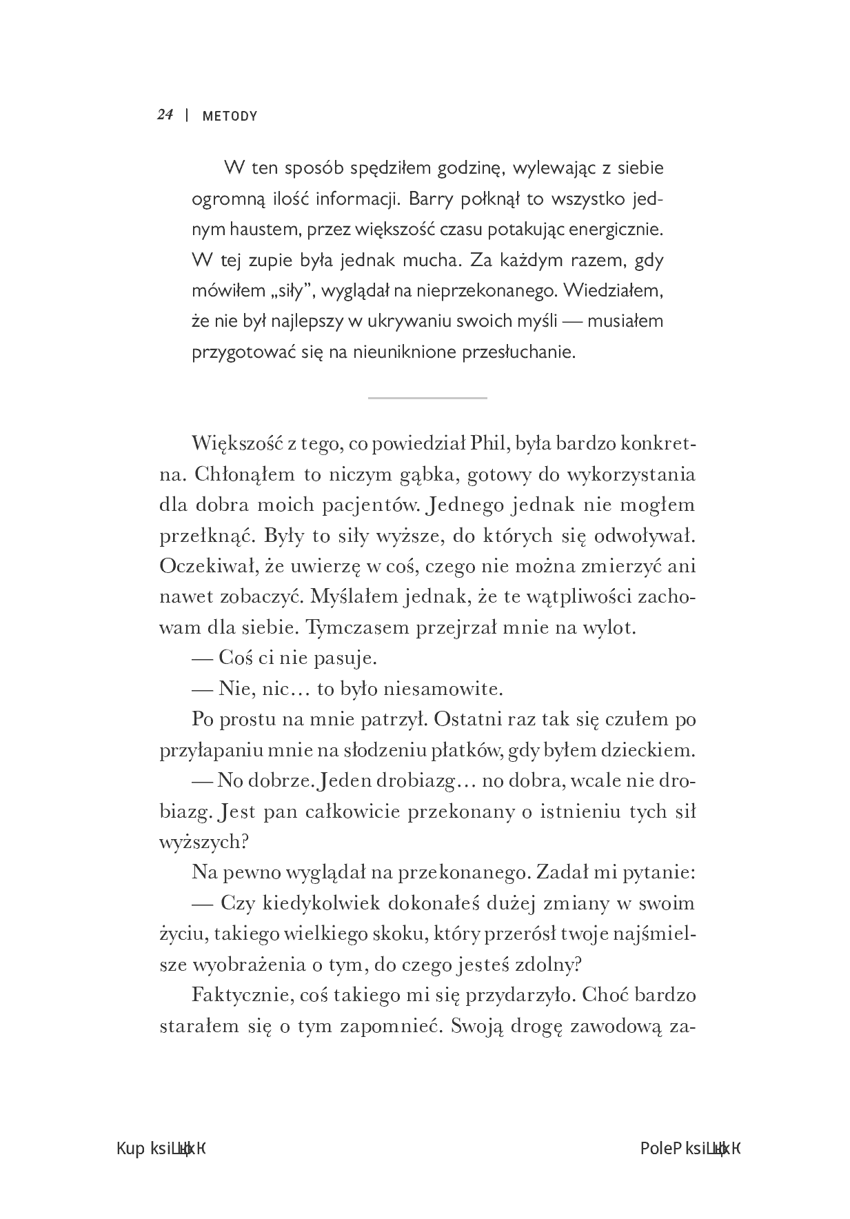 Fragment „Metody. 5 metod rozwijania odwagi, kreatywności i siły woli” — strona 20 z 30