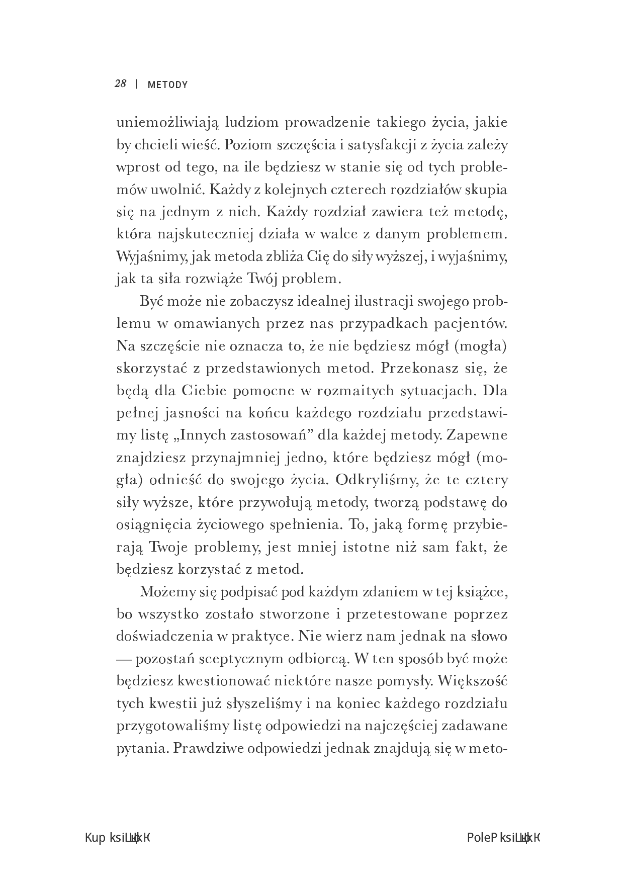 Fragment „Metody. 5 metod rozwijania odwagi, kreatywności i siły woli” — strona 24 z 30