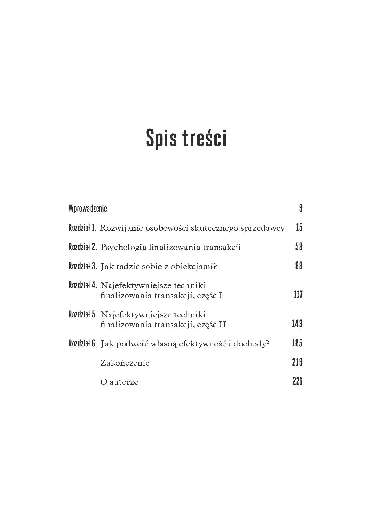 Fragment „Mistrzowskie domykanie transakcji. Klucz do zarabiania pieniędzy w sferze profesjonalnej sprzedaży” — strona 3 z 30
