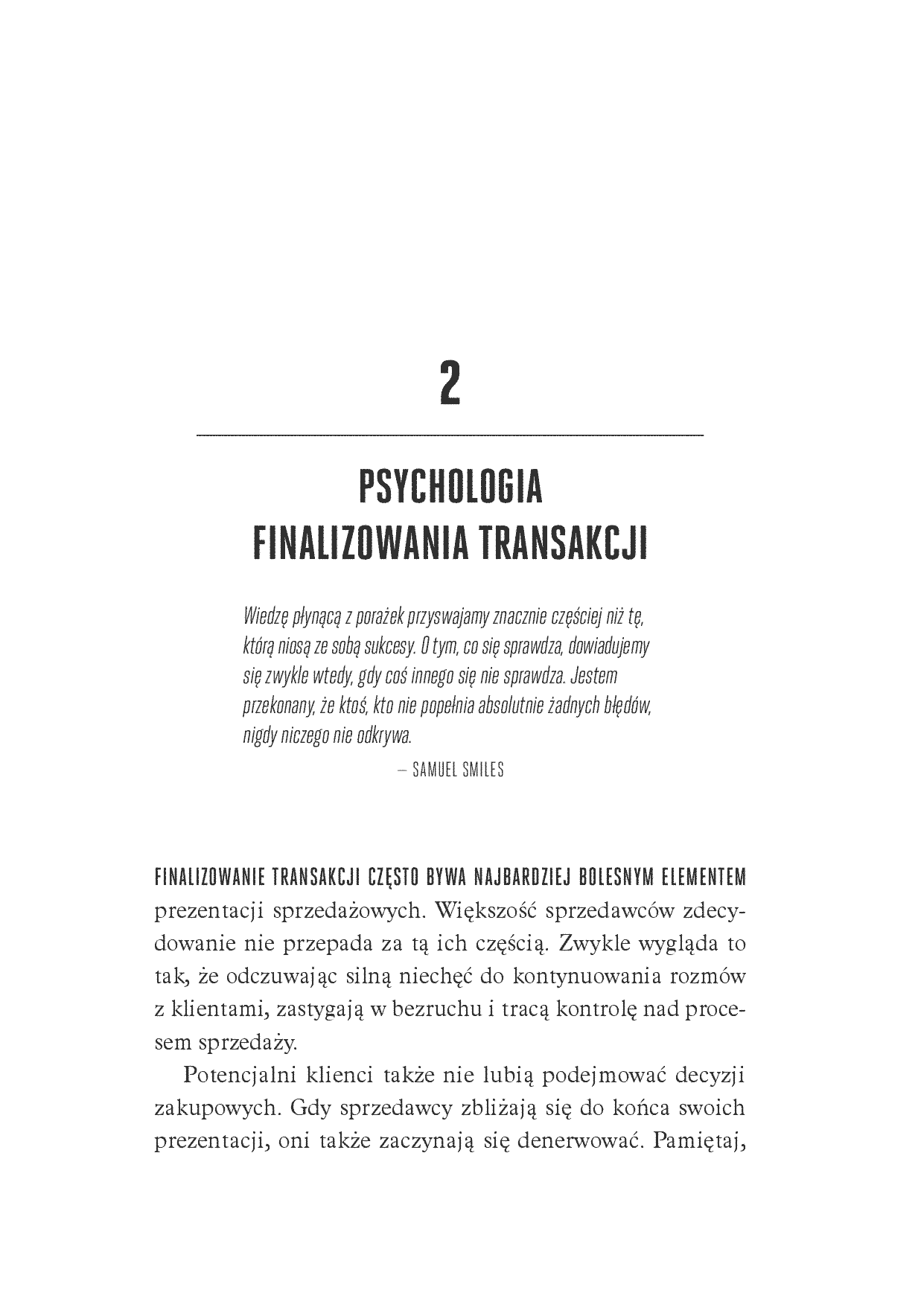 Fragment „Mistrzowskie domykanie transakcji. Klucz do zarabiania pieniędzy w sferze profesjonalnej sprzedaży” — strona 4 z 30