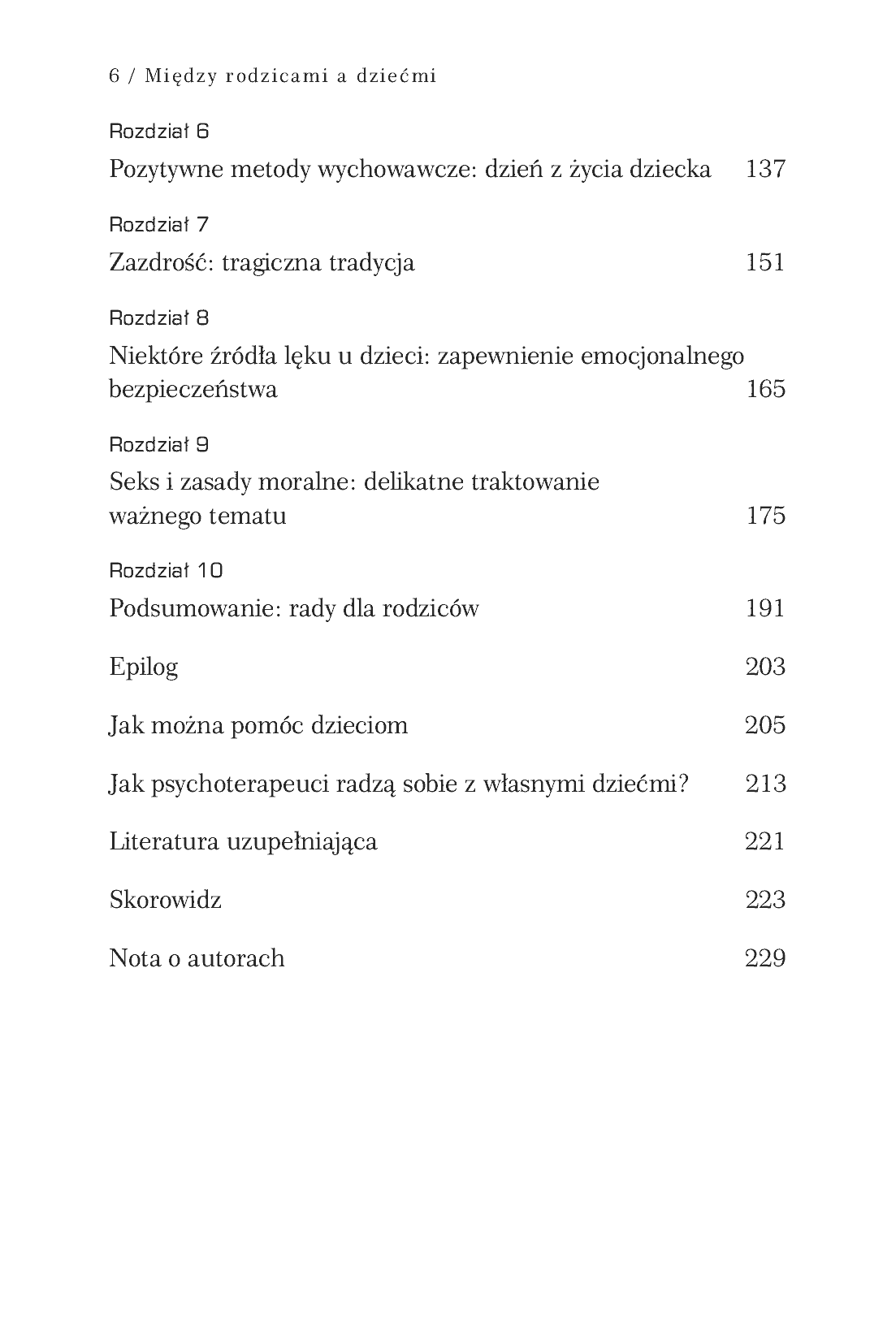 Fragment „Między rodzicami a dziećmi. Przyjazne kontakty z pociechami” — strona 3 z 29