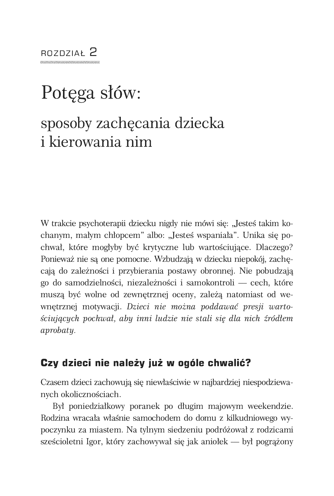 Fragment „Między rodzicami a dziećmi. Przyjazne kontakty z pociechami” — strona 4 z 29