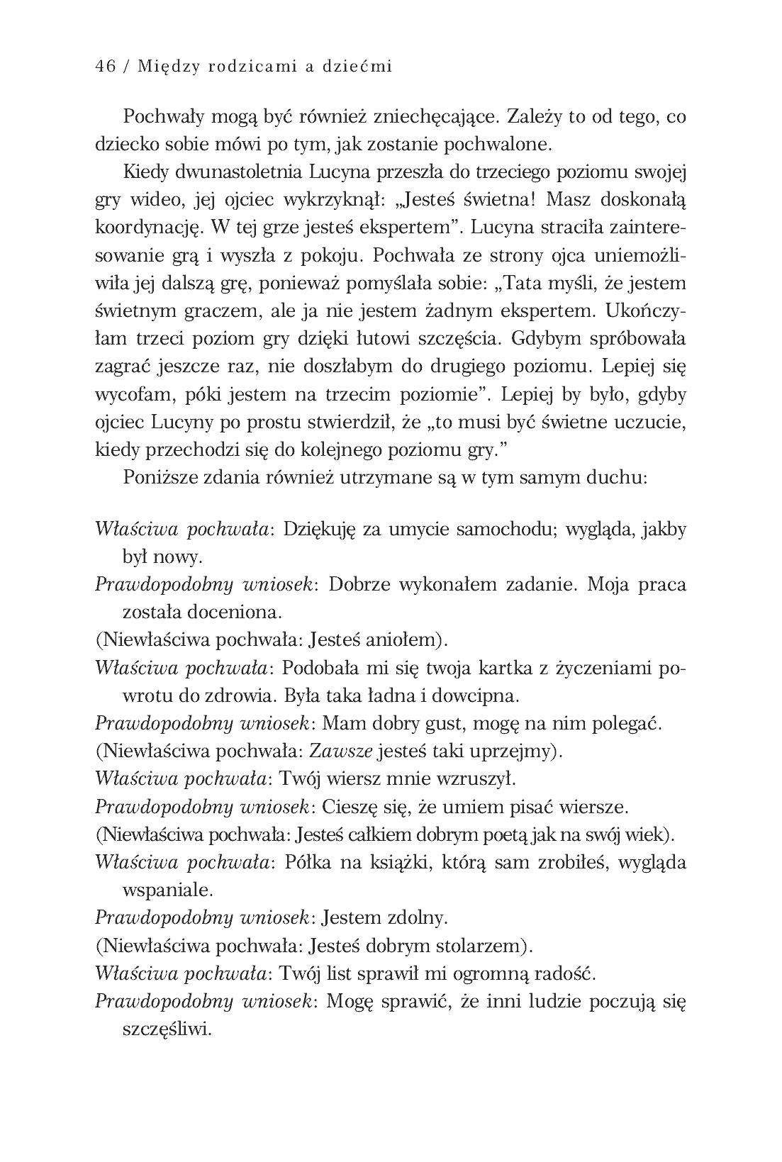 Fragment „Między rodzicami a dziećmi. Przyjazne kontakty z pociechami” — strona 11 z 29