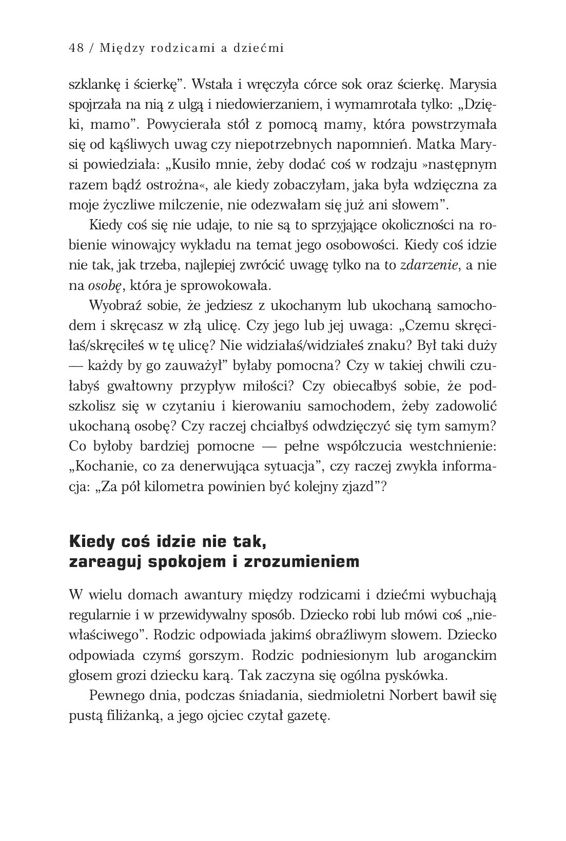 Fragment „Między rodzicami a dziećmi. Przyjazne kontakty z pociechami” — strona 13 z 29