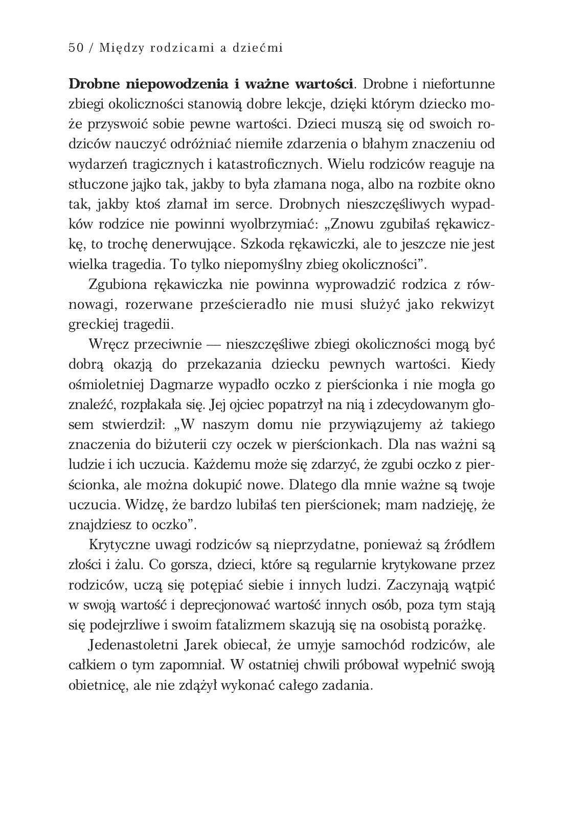 Fragment „Między rodzicami a dziećmi. Przyjazne kontakty z pociechami” — strona 15 z 29