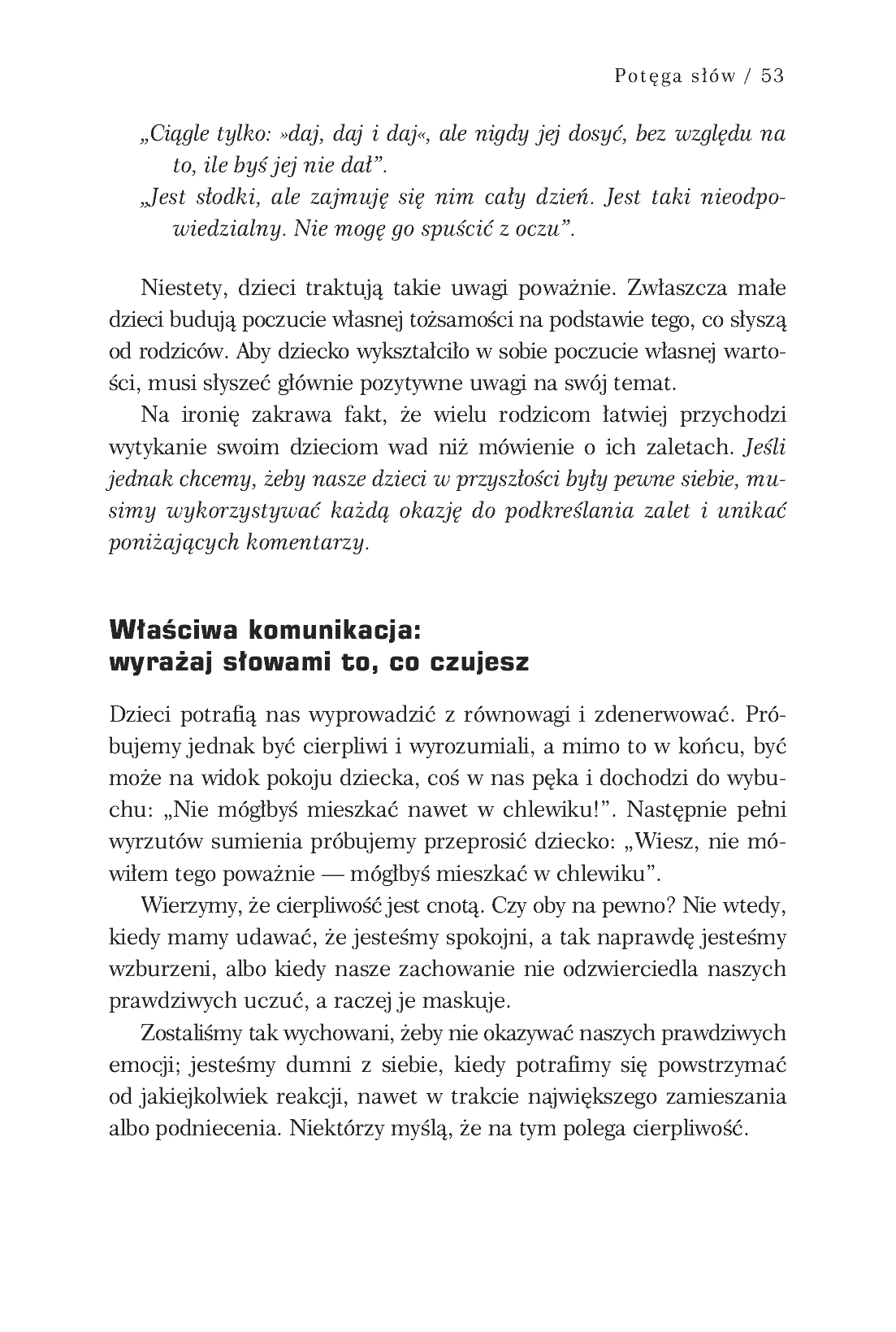 Fragment „Między rodzicami a dziećmi. Przyjazne kontakty z pociechami” — strona 18 z 29