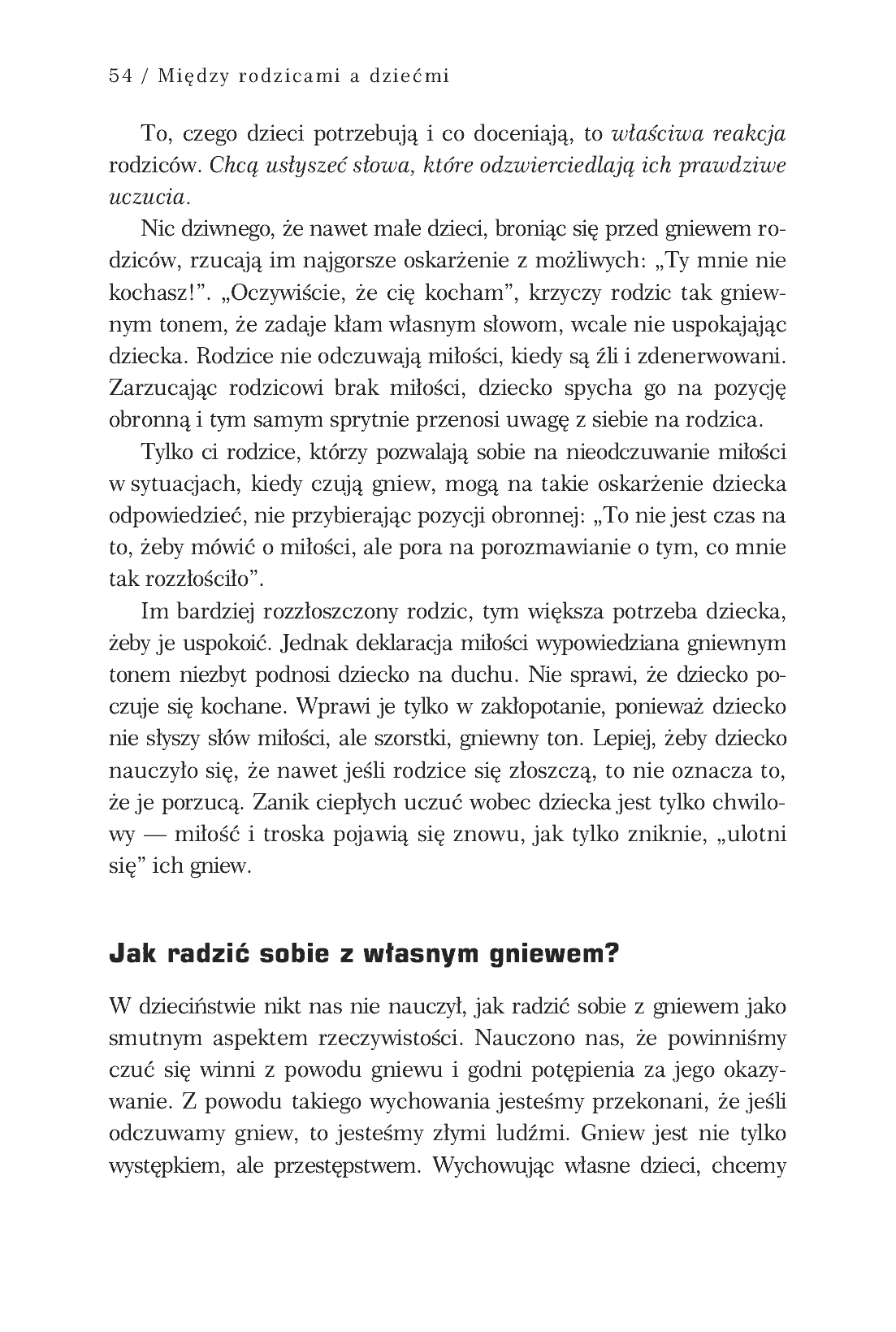 Fragment „Między rodzicami a dziećmi. Przyjazne kontakty z pociechami” — strona 19 z 29
