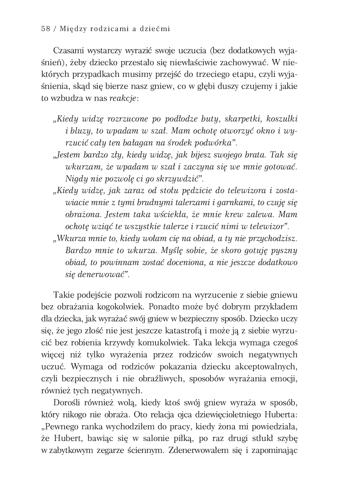 Fragment „Między rodzicami a dziećmi. Przyjazne kontakty z pociechami” — strona 23 z 29