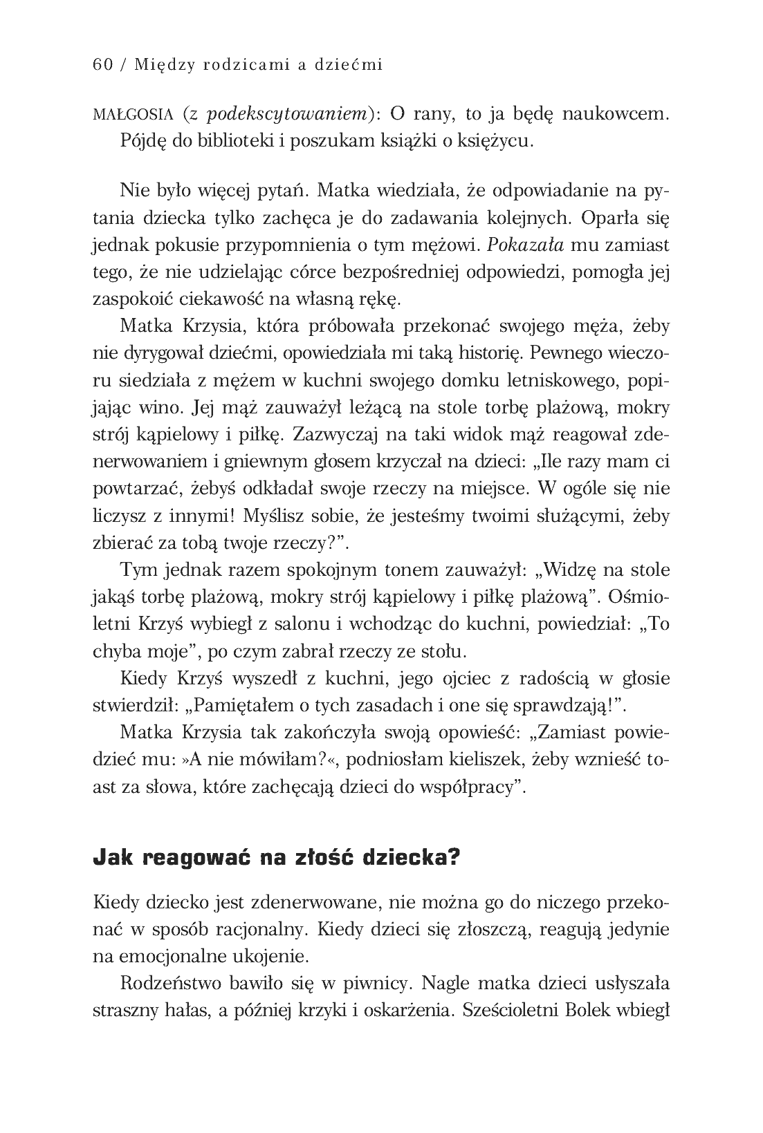 Fragment „Między rodzicami a dziećmi. Przyjazne kontakty z pociechami” — strona 25 z 29