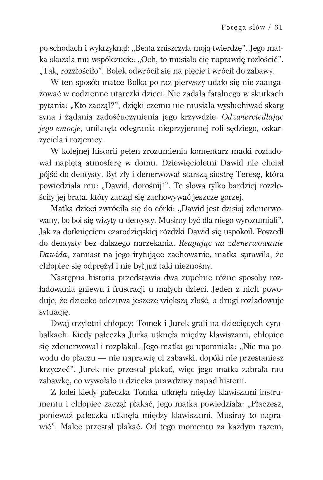 Fragment „Między rodzicami a dziećmi. Przyjazne kontakty z pociechami” — strona 26 z 29