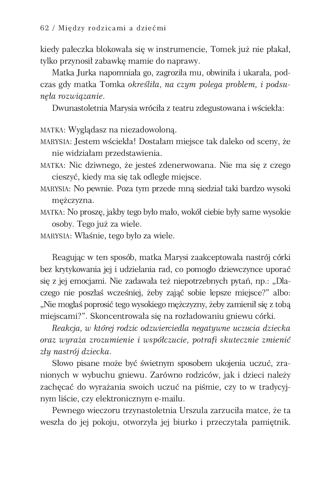 Fragment „Między rodzicami a dziećmi. Przyjazne kontakty z pociechami” — strona 27 z 29