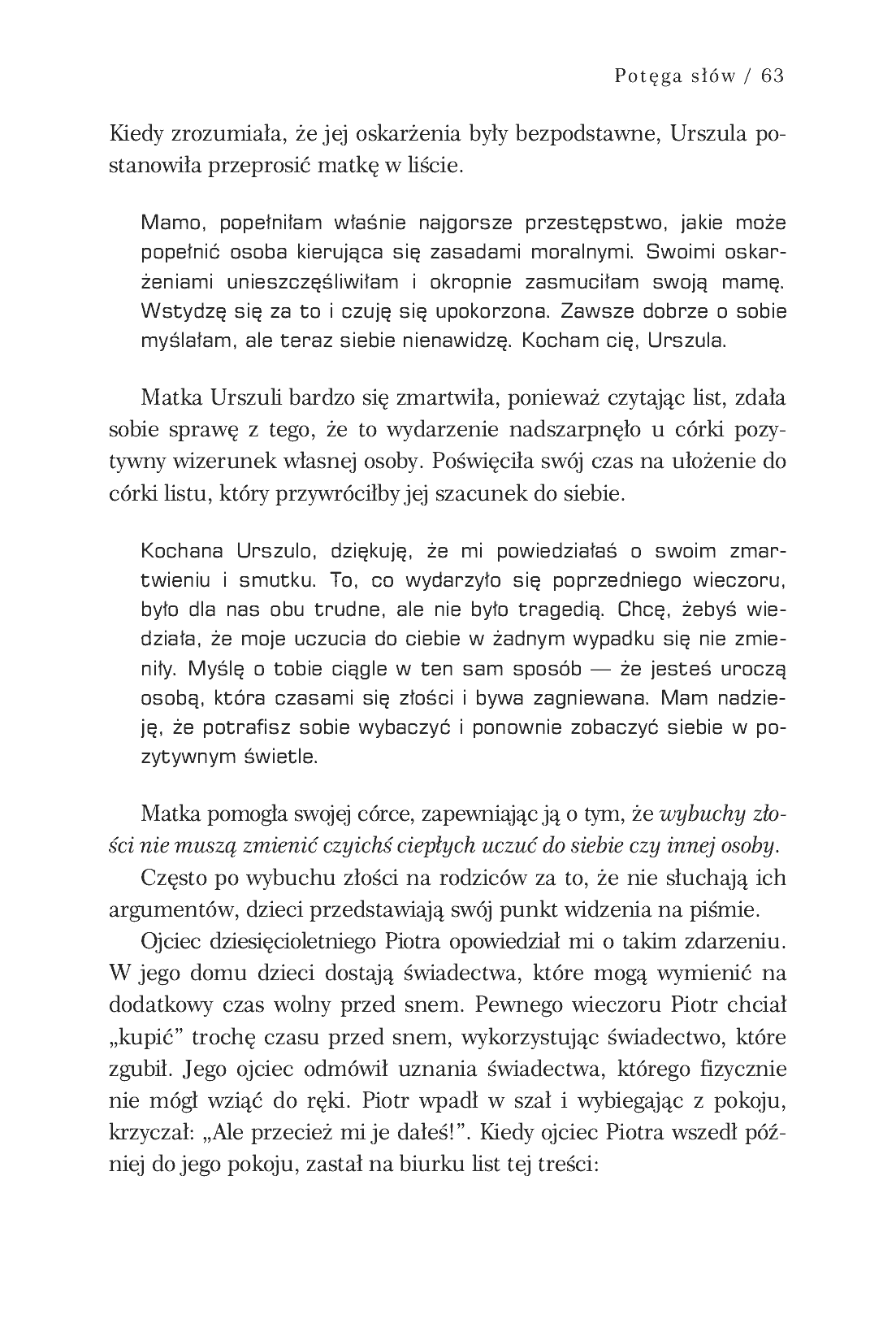 Fragment „Między rodzicami a dziećmi. Przyjazne kontakty z pociechami” — strona 28 z 29