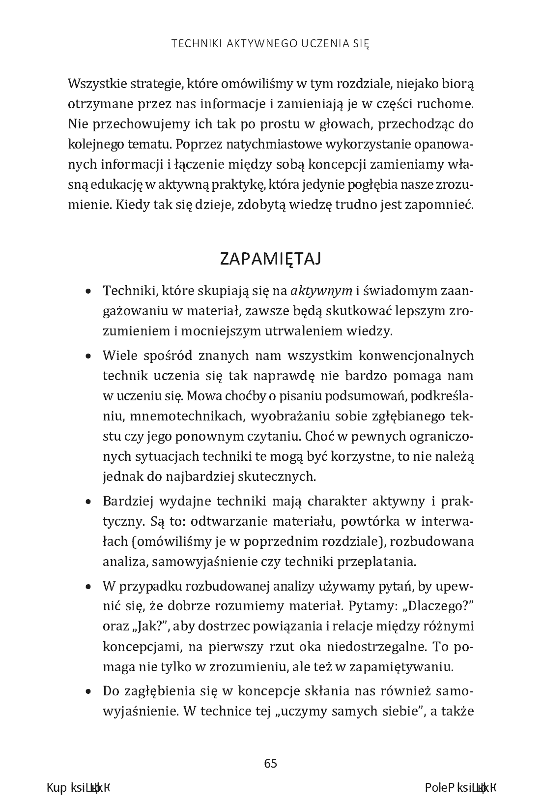Fragment „Mistrz efektywnej nauki. Zaawansowane metody przyswajania wiedzy i doskonalenia umiejętności” — strona 19 z 22