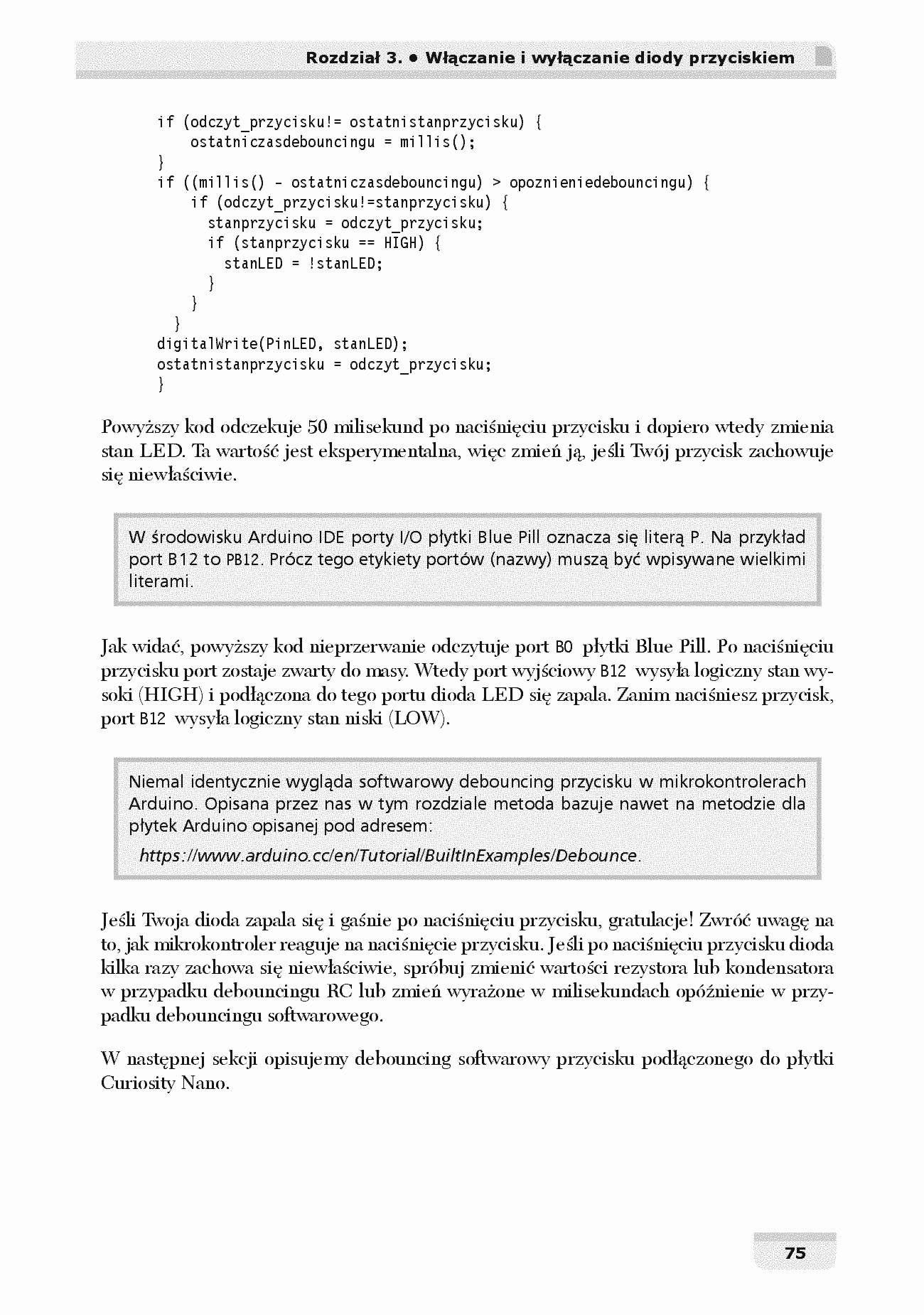 Fragment „Mikrokontrolery dla hobbystów. Projekty DIY w języku C i C++” — strona 19 z 26